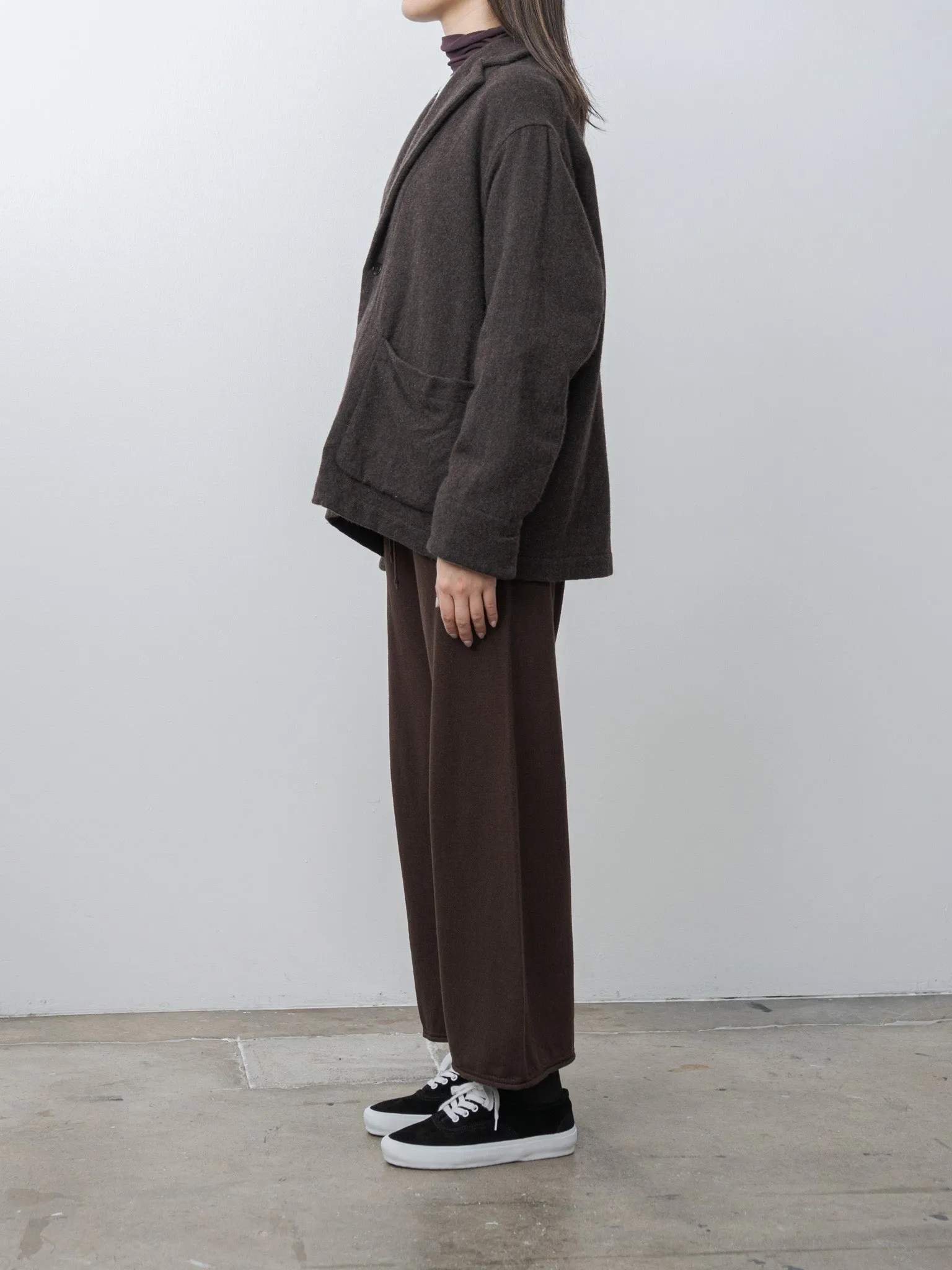 Wool Tailored Jacket - Brown sold by Namu Shop product image thumbnail 4