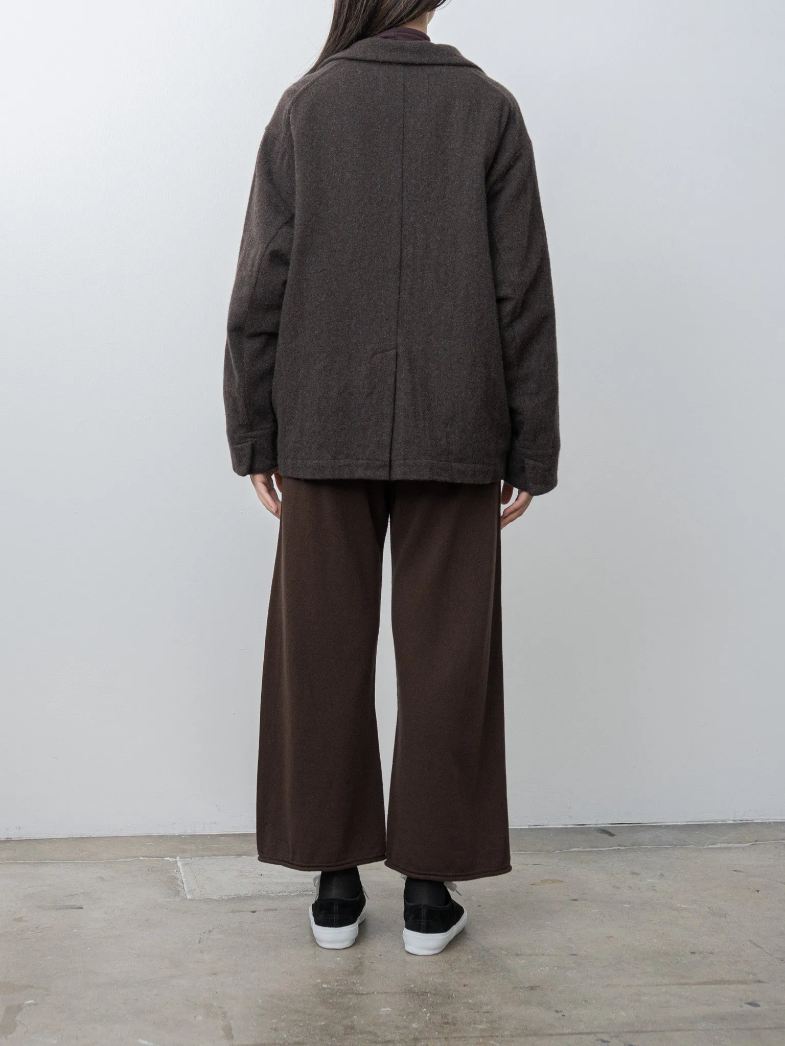 Wool Tailored Jacket - Brown sold by Namu Shop product image thumbnail 5