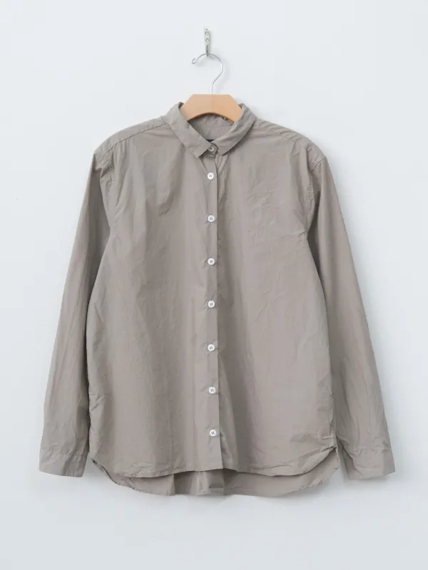Loose Tyrol Shirt - Taupe sold by Namu Shop