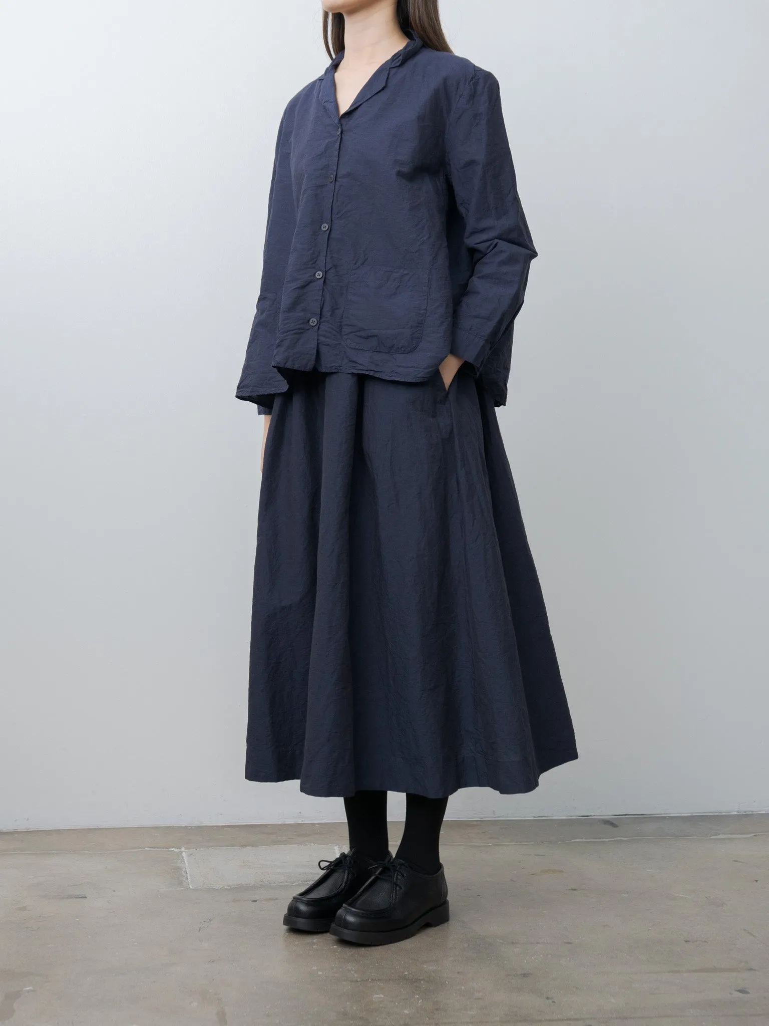 Jenny Shirt - Navy sold by Namu Shop product image thumbnail 3