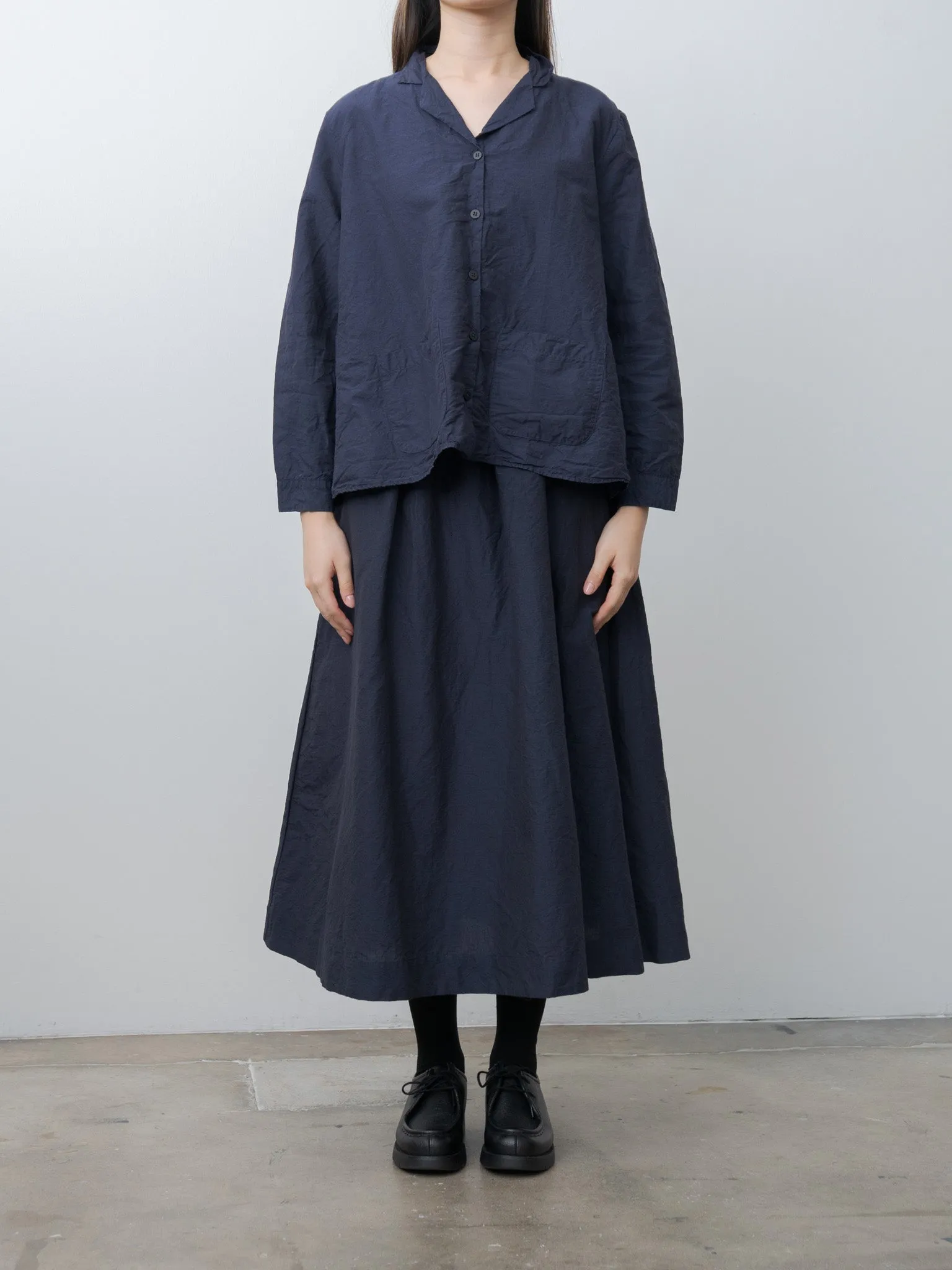 Jenny Shirt - Navy sold by Namu Shop product image thumbnail 2