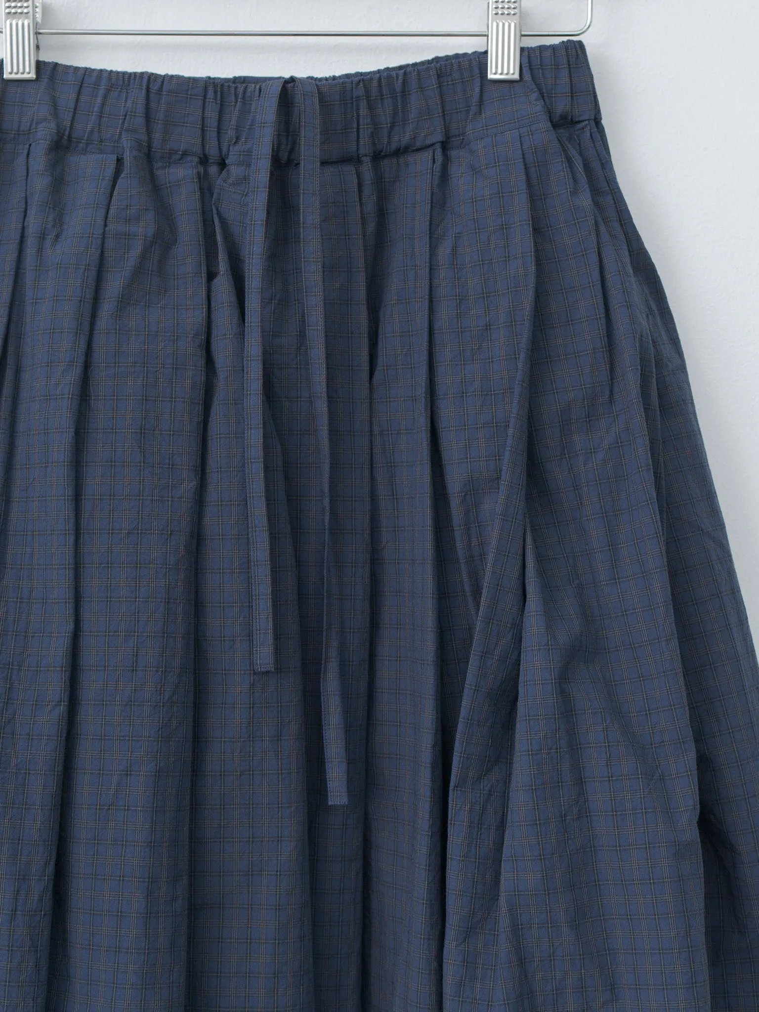 Matilde Skirt - Navy Check sold by Namu Shop product image thumbnail 5