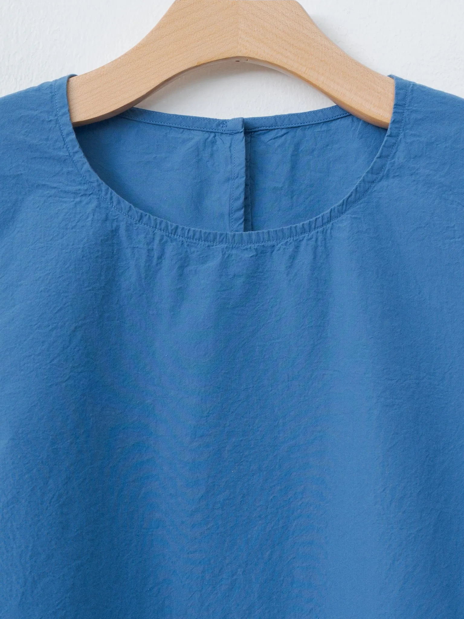 Simple Top CHALK POPLIN - Medium Blue sold by Namu Shop product image thumbnail 5