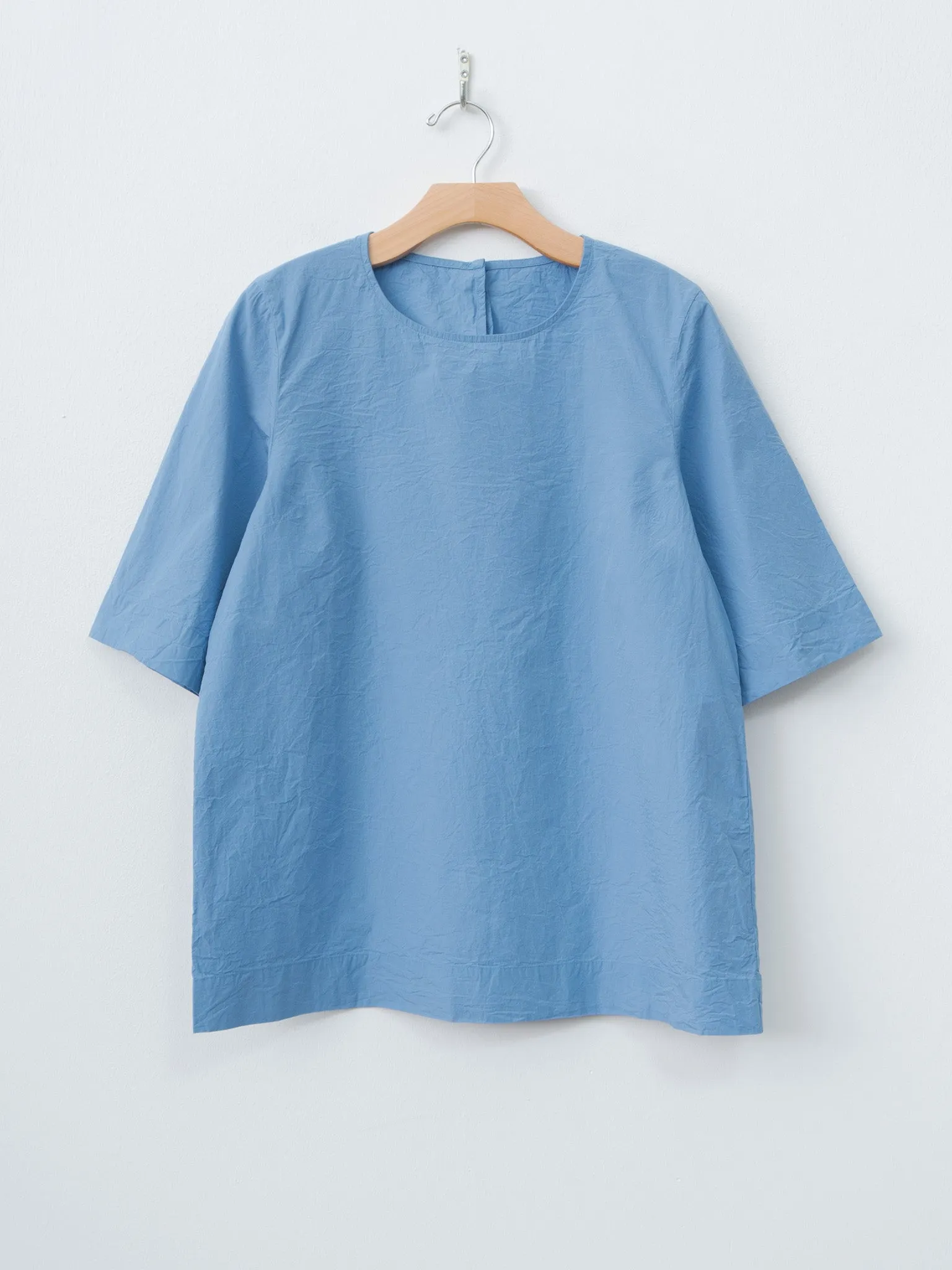 Simple Top CHALK POPLIN - Light Blue sold by Namu Shop