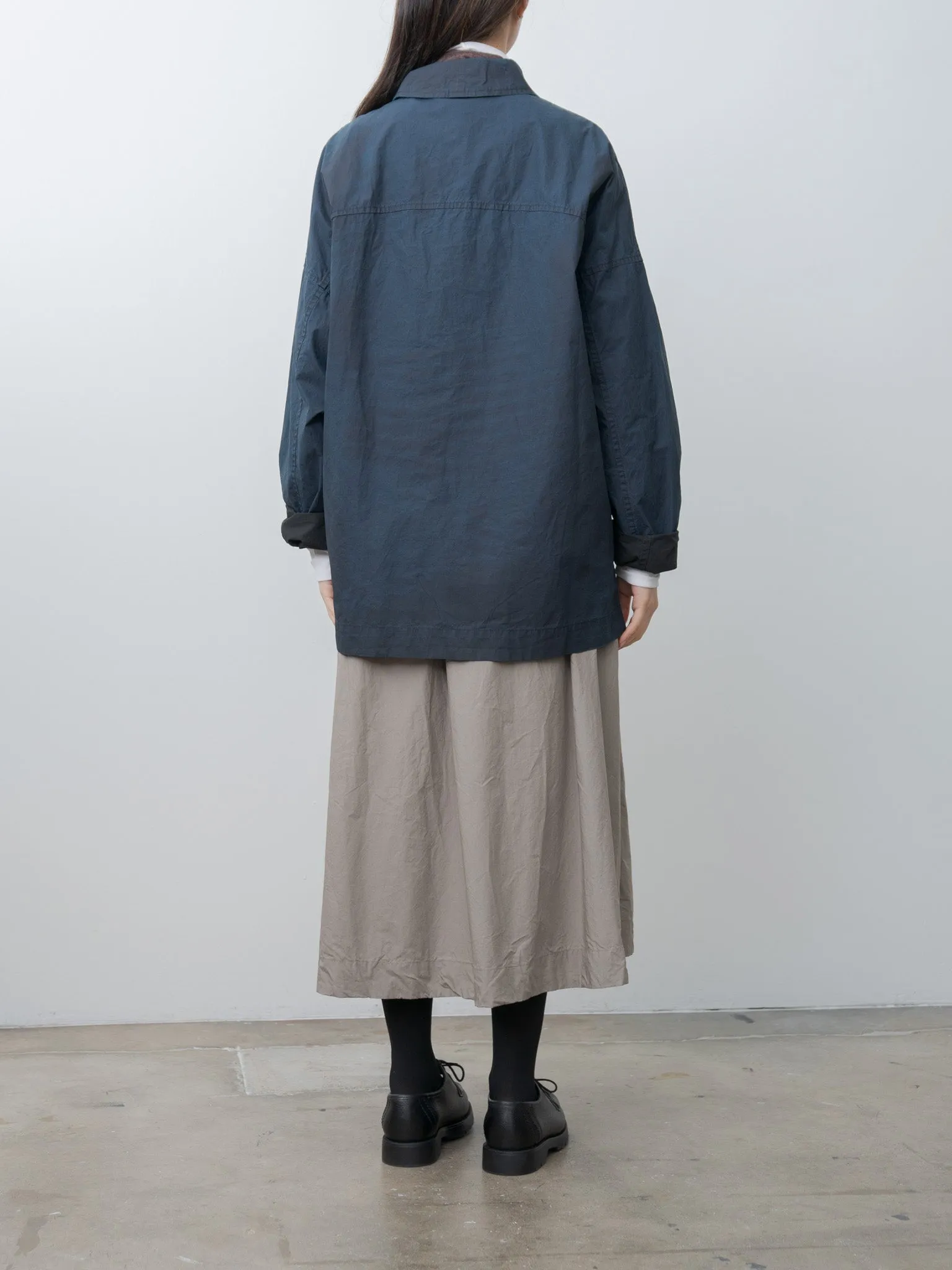 Higa Travail Jacket PIGMENT WAX - Navy sold by Namu Shop product image thumbnail 5