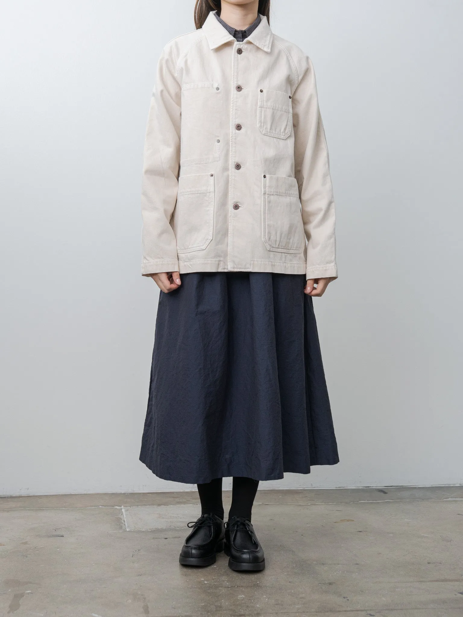 Camille Denim Jacket DENIM - Ivory sold by Namu Shop product image thumbnail 2