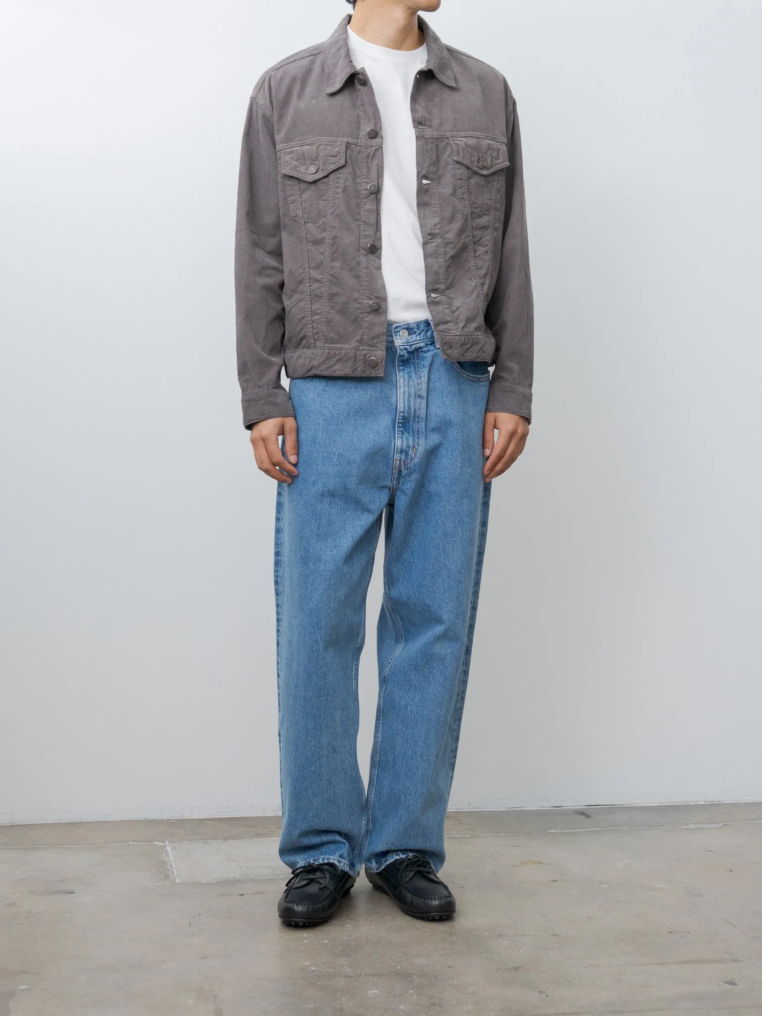 Cotton Corduroy T-3 Jacket - Gray sold by Namu Shop product image thumbnail 3