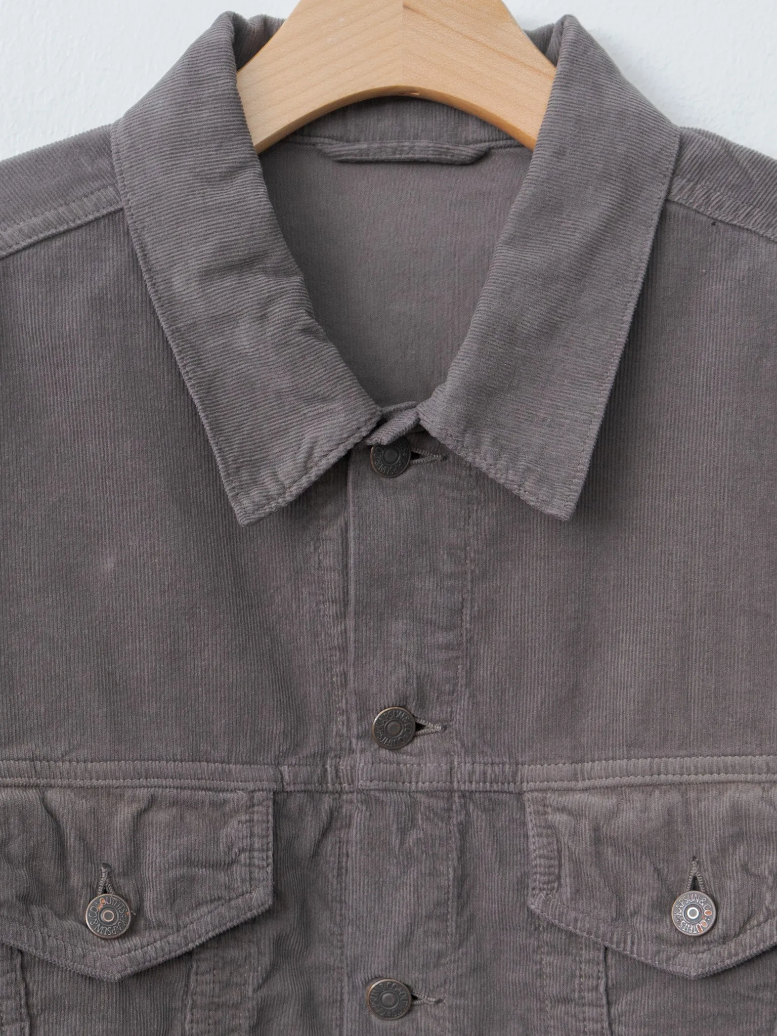Cotton Corduroy T-3 Jacket - Gray sold by Namu Shop product image thumbnail 5