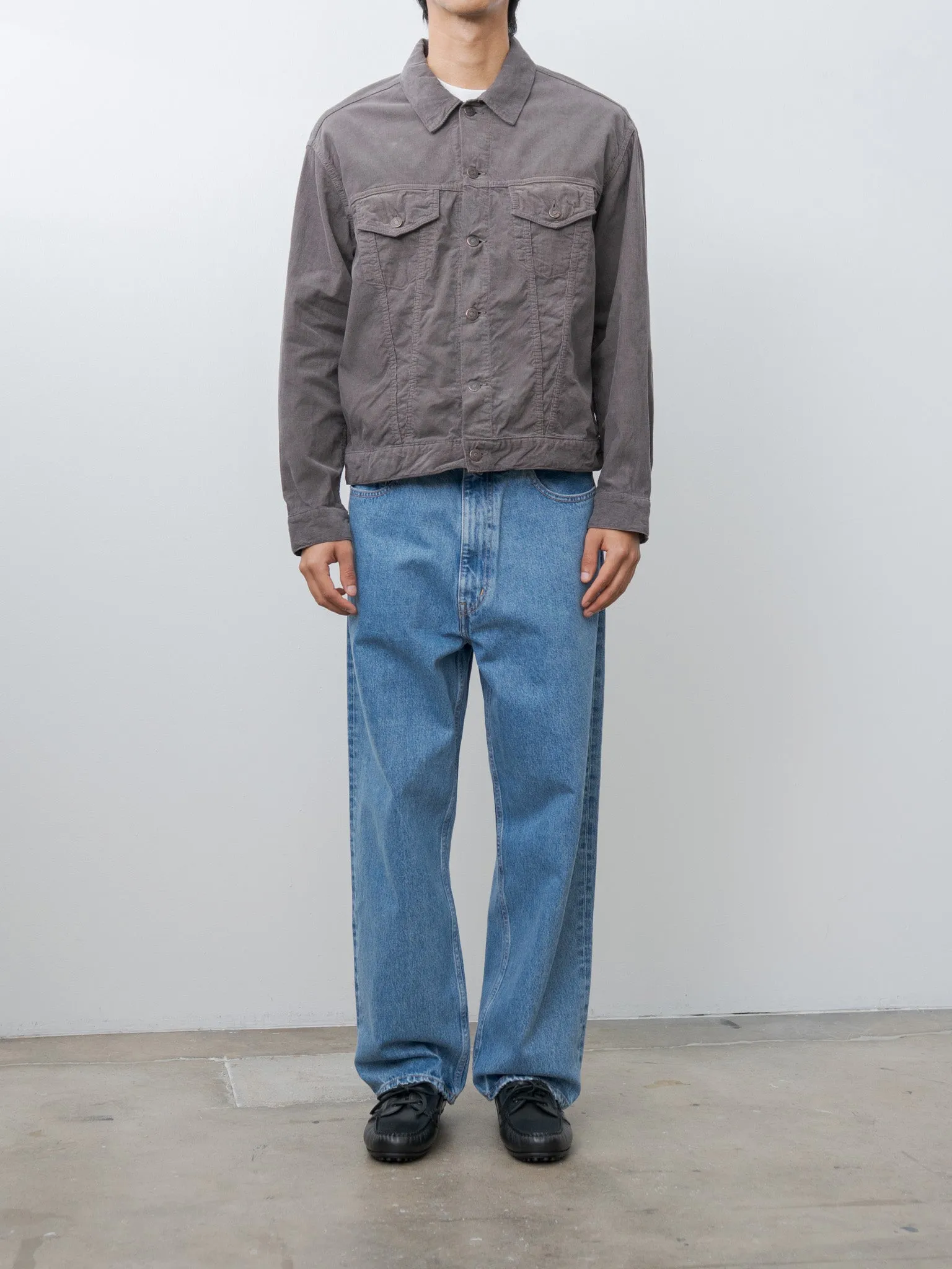Cotton Corduroy T-3 Jacket - Gray sold by Namu Shop product image thumbnail 2