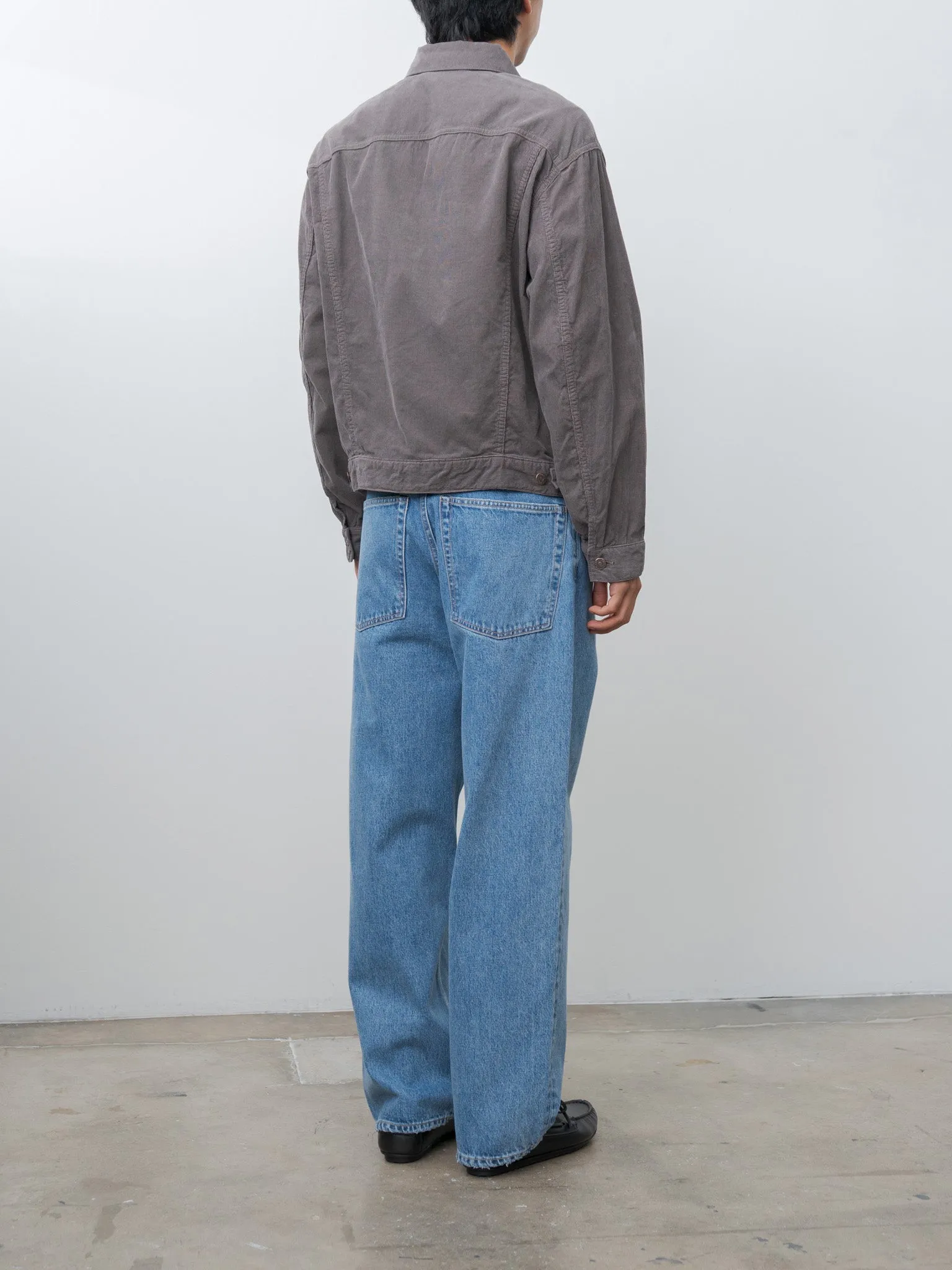Cotton Corduroy T-3 Jacket - Gray sold by Namu Shop product image thumbnail 4