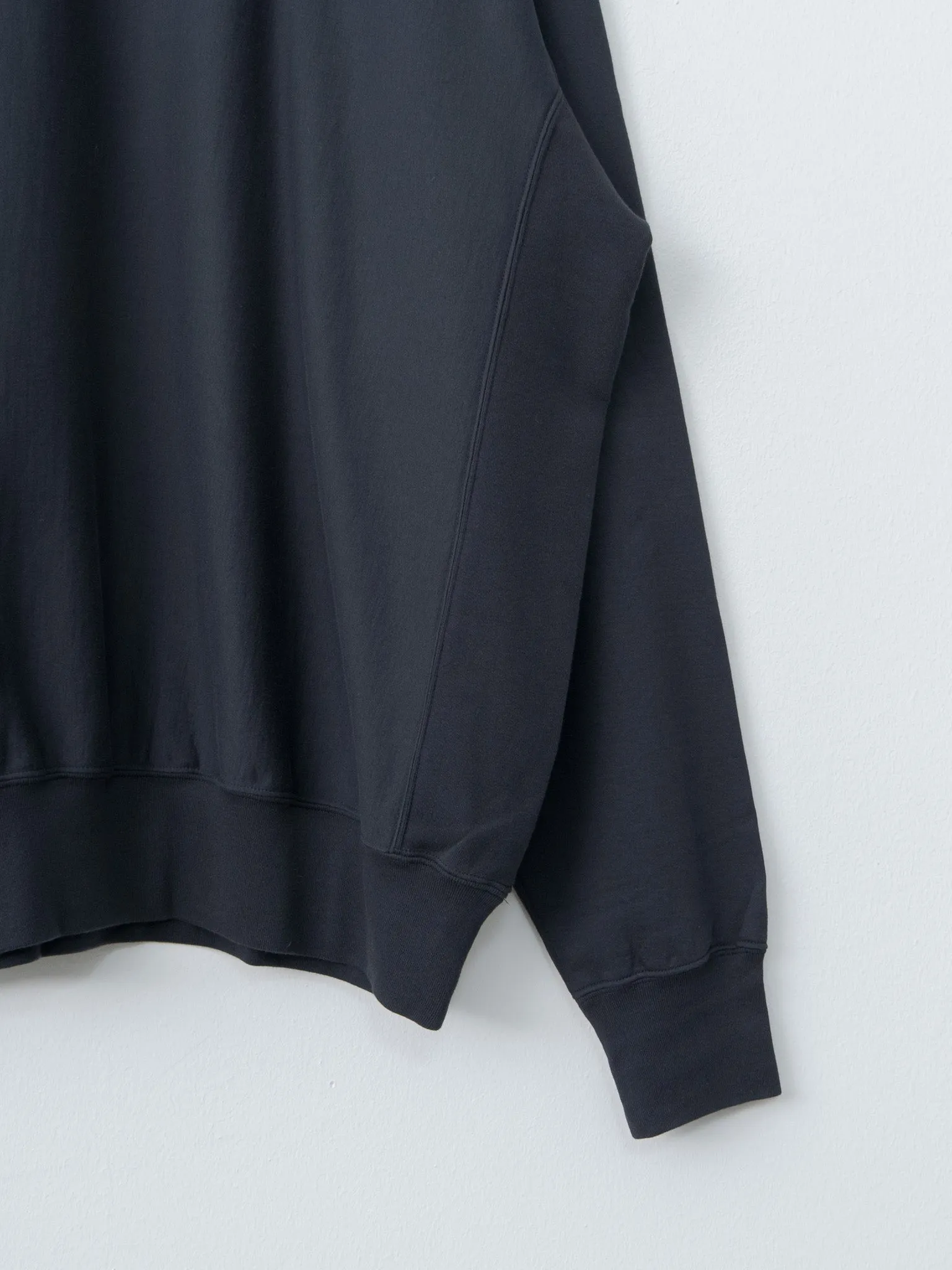 Elastic High Gauge Sweat P/O - Ink Black (men's) sold by Namu Shop product image thumbnail 5