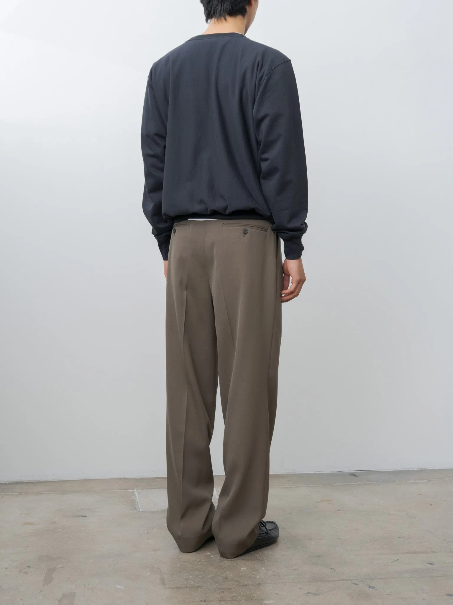 Elastic High Gauge Sweat P/O - Ink Black (men's) sold by Namu Shop product image thumbnail 4