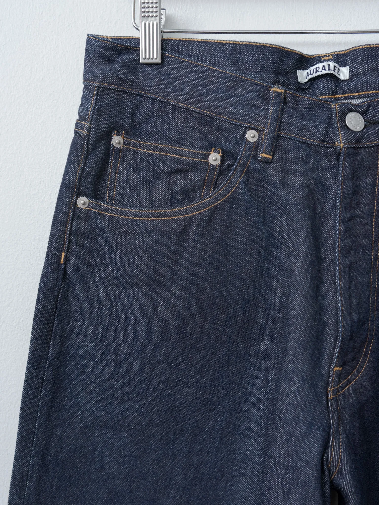 Hard Twist Denim Wide Pants - Indigo One Wash (restocked) sold by Namu Shop product image thumbnail 5