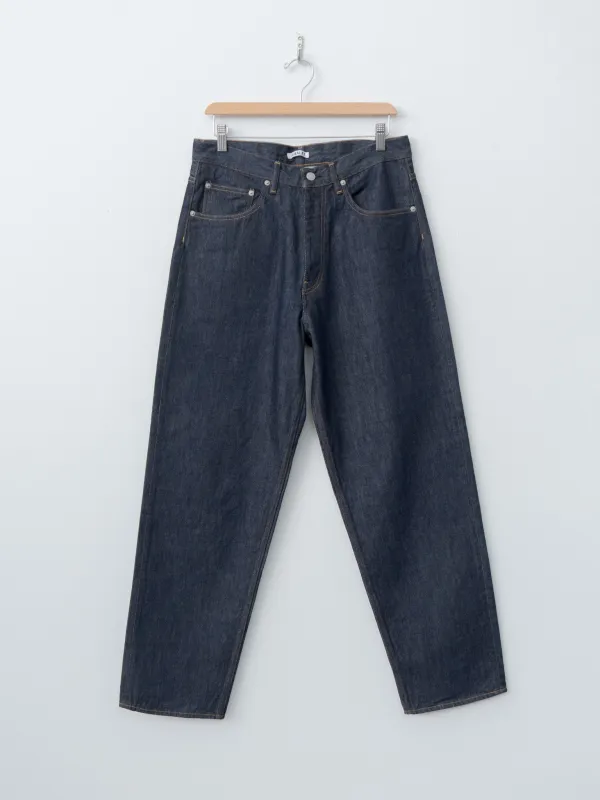 Hard Twist Denim Wide Pants - Indigo One Wash (restocked) sold by Namu Shop