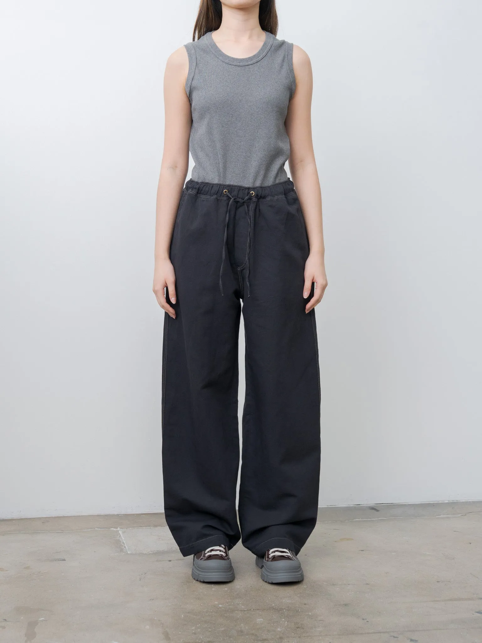 SONNY Drawstring Pants - Black Grape sold by Namu Shop product image thumbnail 2