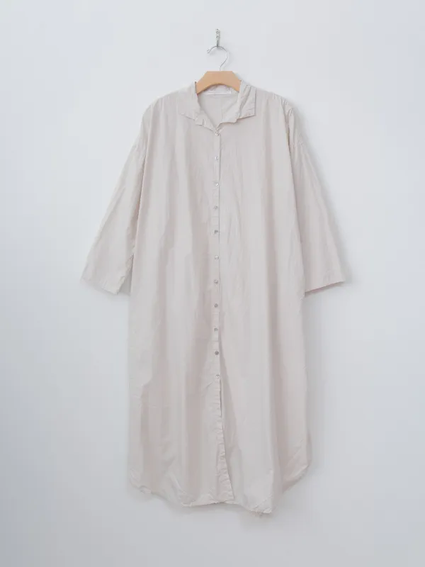 Long Shirt Dress TC - Pebble sold by Namu Shop