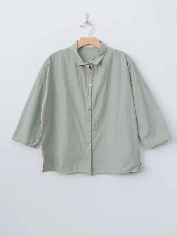 Short Collar Shirt TC - Sage sold by Namu Shop