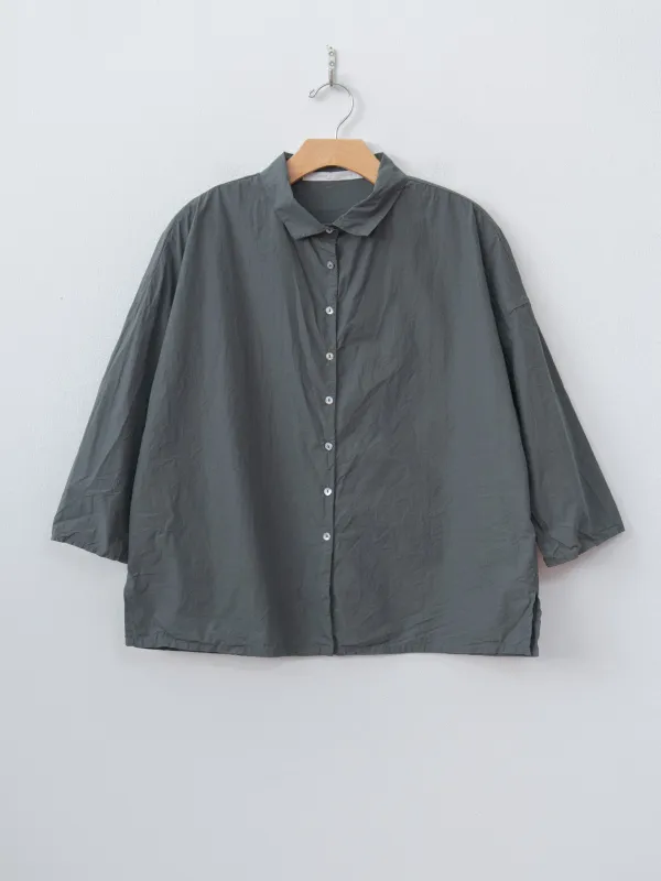 Short Collar Shirt TC - Thyme sold by Namu Shop