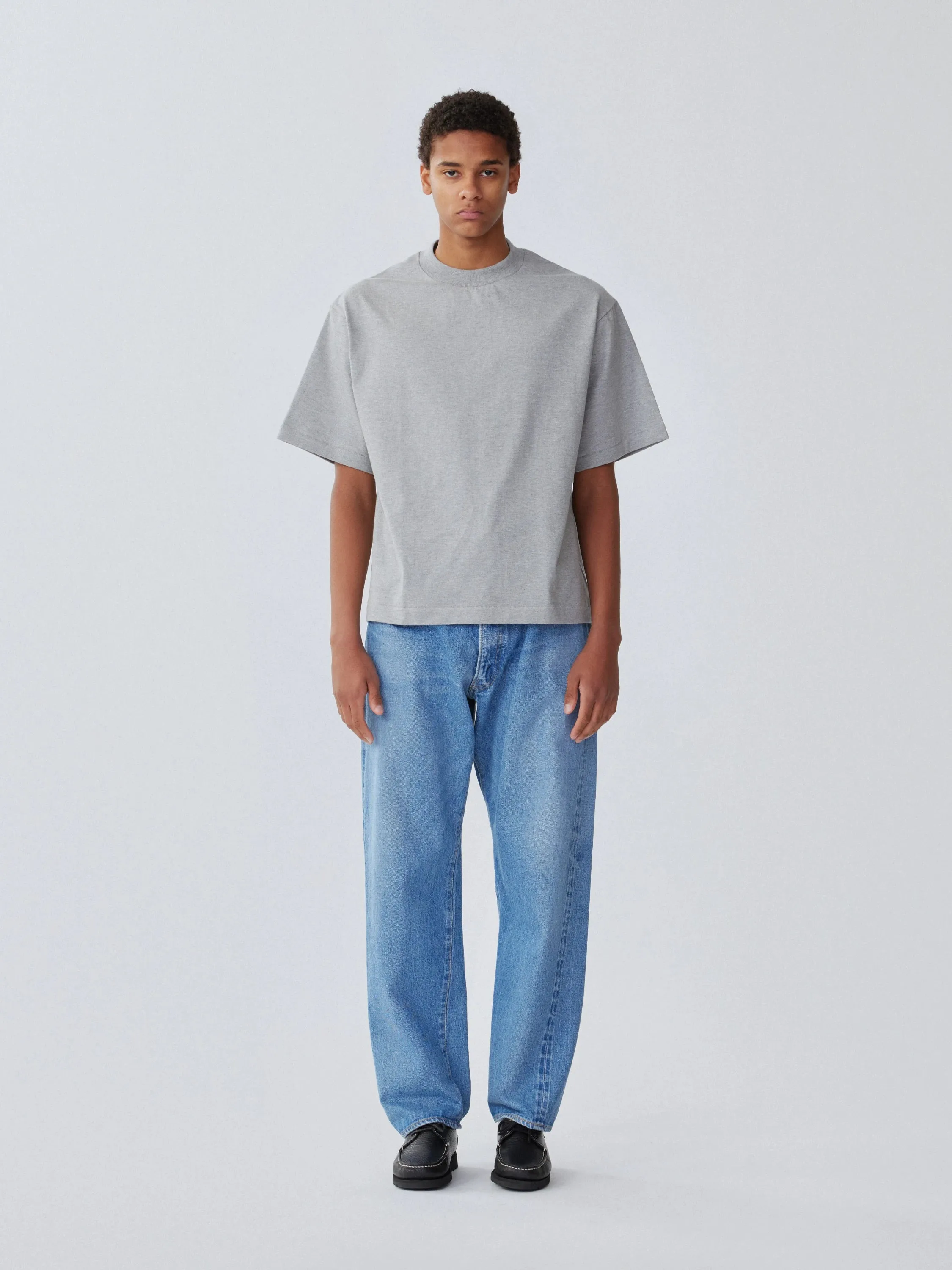 5P Zipper Front Denim Pants - Indigo Vintage Wash sold by Namu Shop product image thumbnail 3