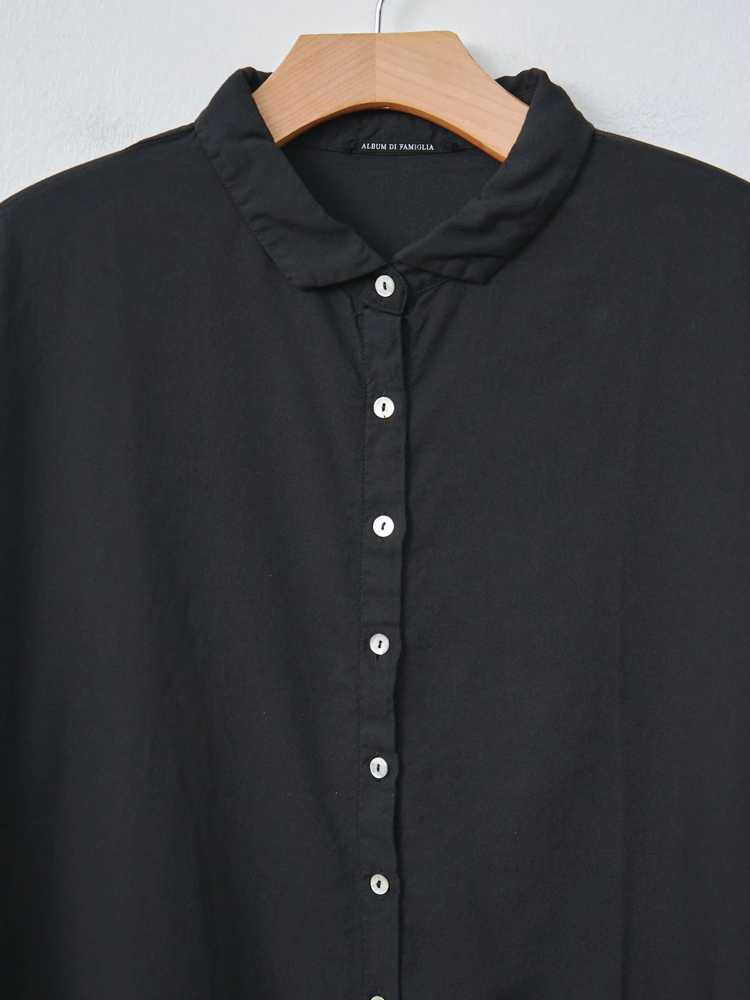 Short Collar Shirt TVC - Black sold by Namu Shop product image thumbnail 5