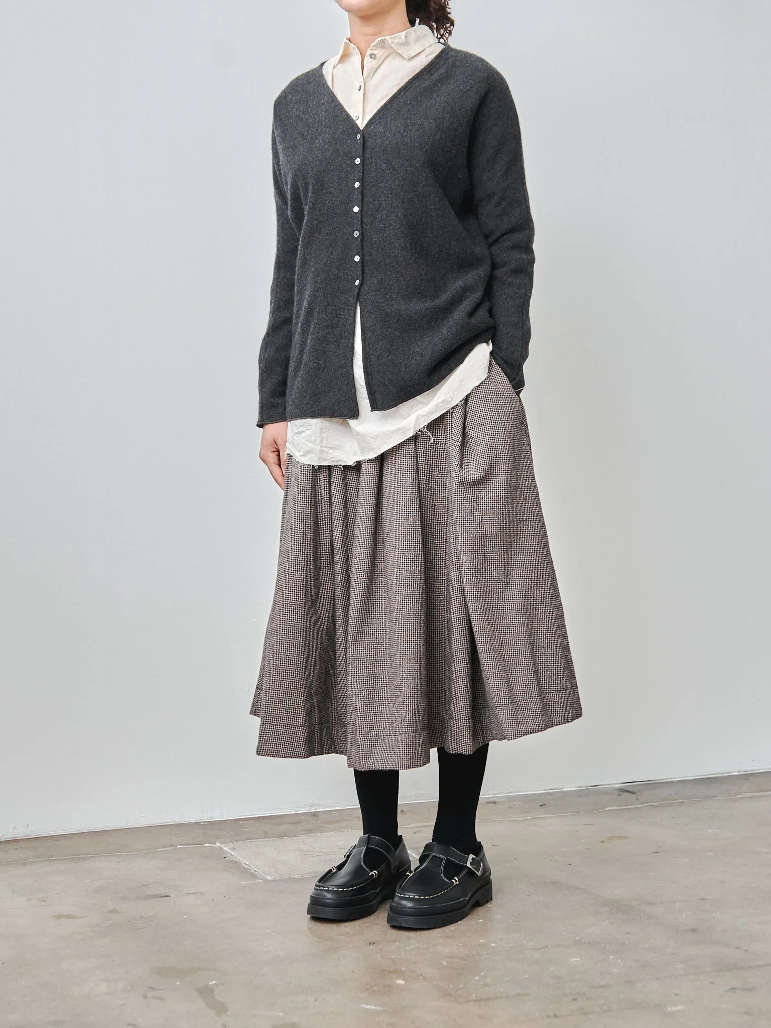 Wrinkled Collar Shirt - Natural sold by Namu Shop product image thumbnail 5