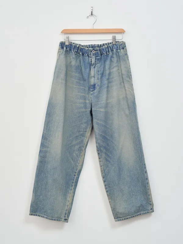 Denim Trousers - Fade Indigo made by Yoko Sakamoto
