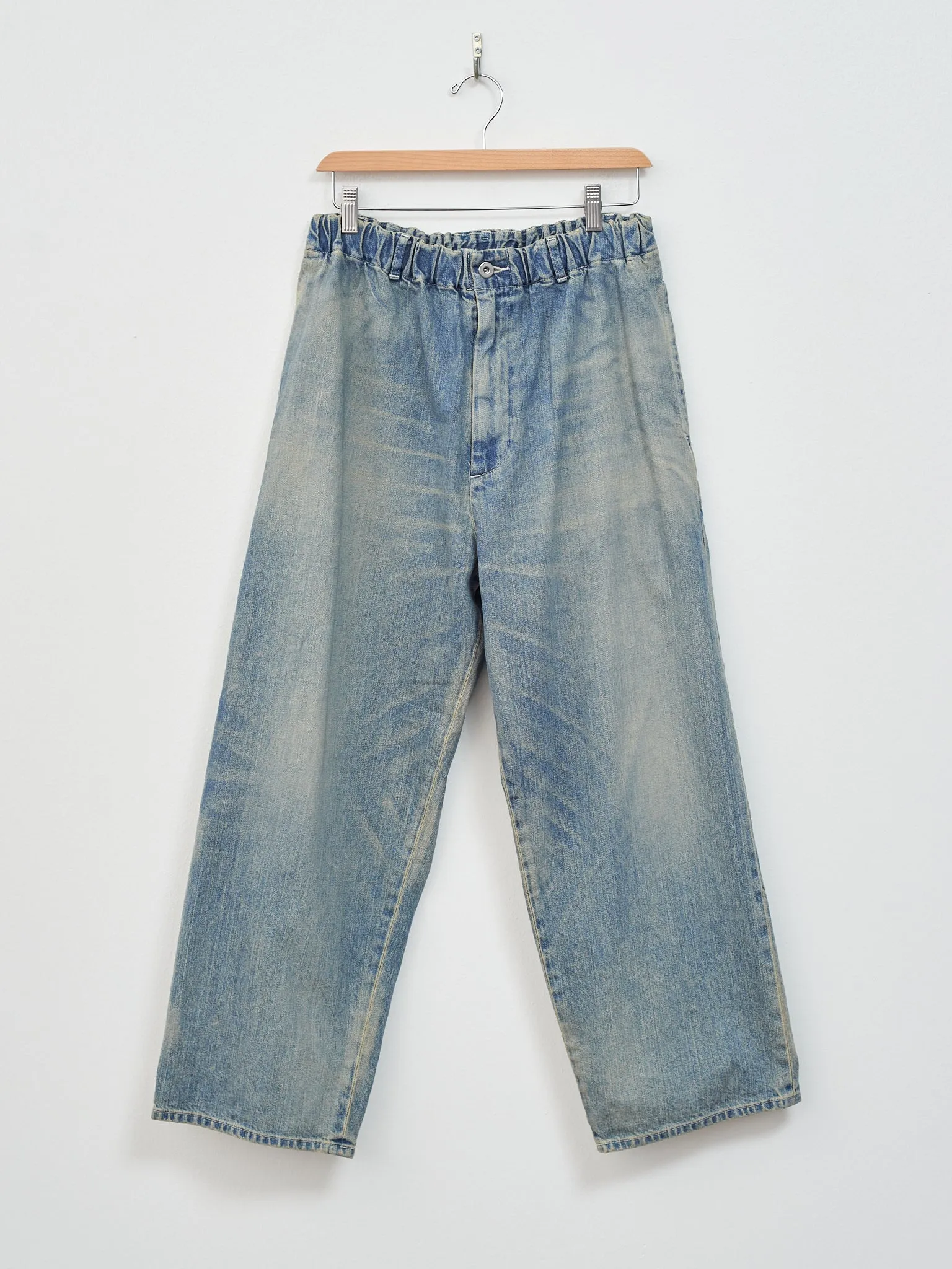 Denim Trousers - Fade Indigo sold by Namu Shop