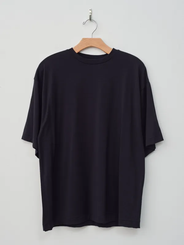 Super Soft Merino Tenjiku Halfsleeve Tee - Navy made by Kaptain Sunshine