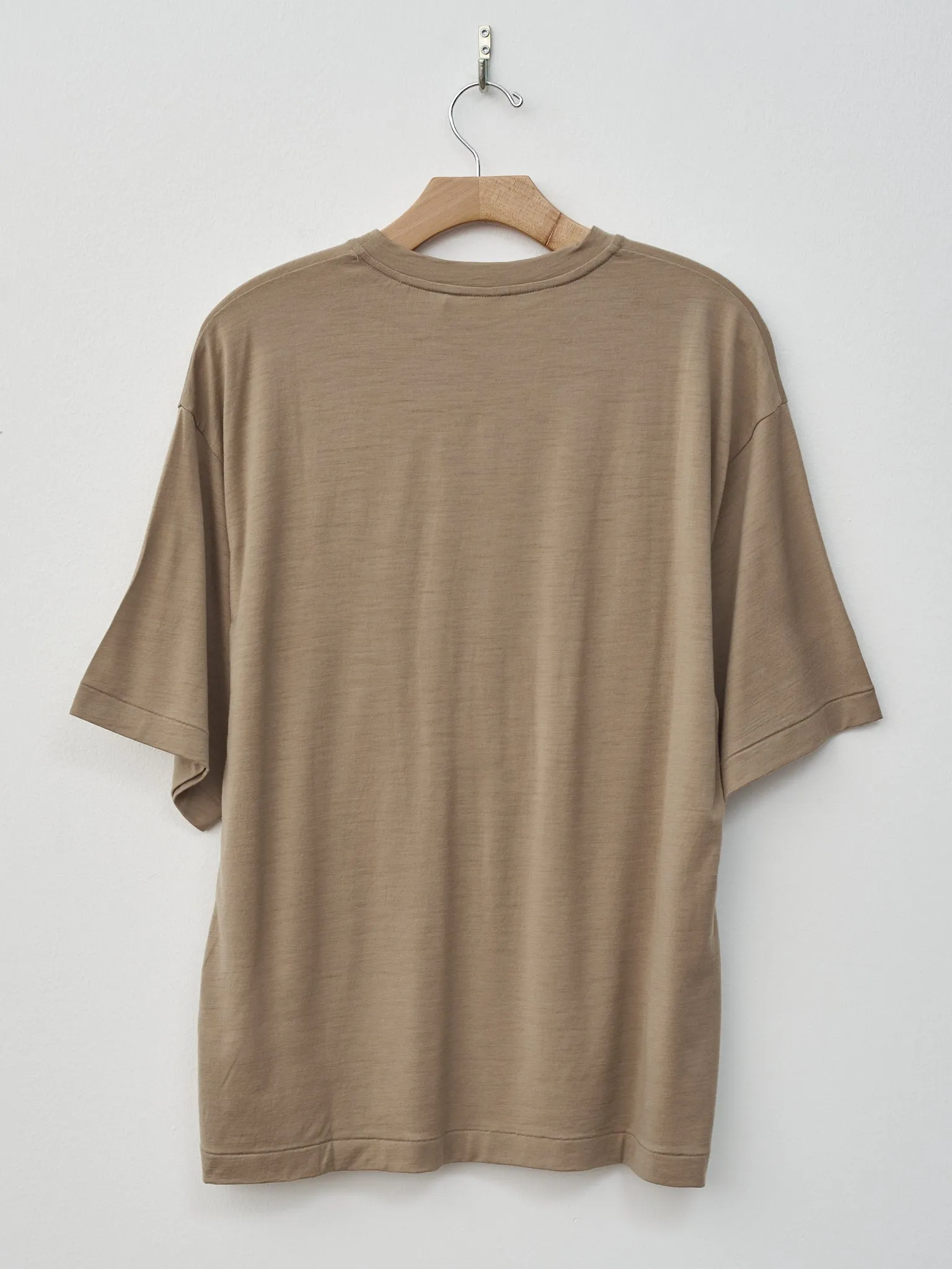 Super Soft Merino Tenjiku Halfsleeve Tee - Beige sold by Namu Shop product image thumbnail 5