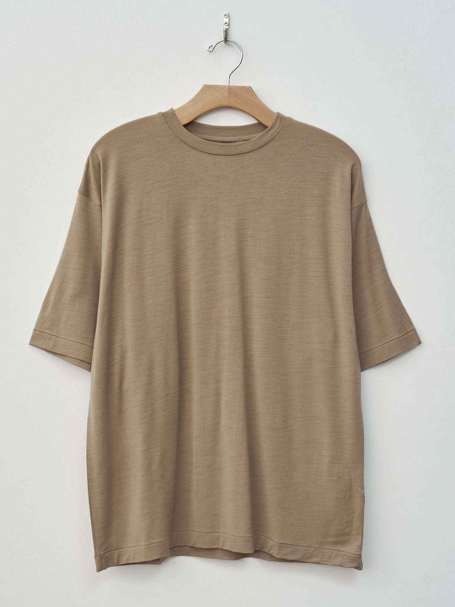 Super Soft Merino Tenjiku Halfsleeve Tee - Beige sold by Namu Shop