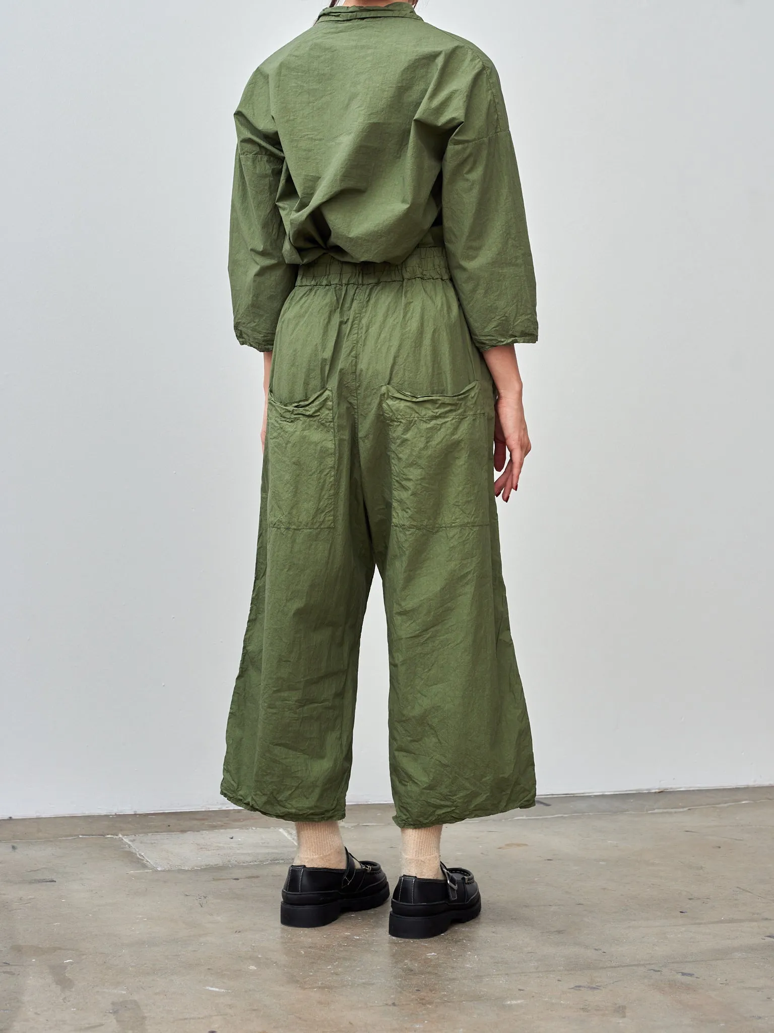 Wide & Short Trousers TC - Green Lawn sold by Namu Shop product image thumbnail 4