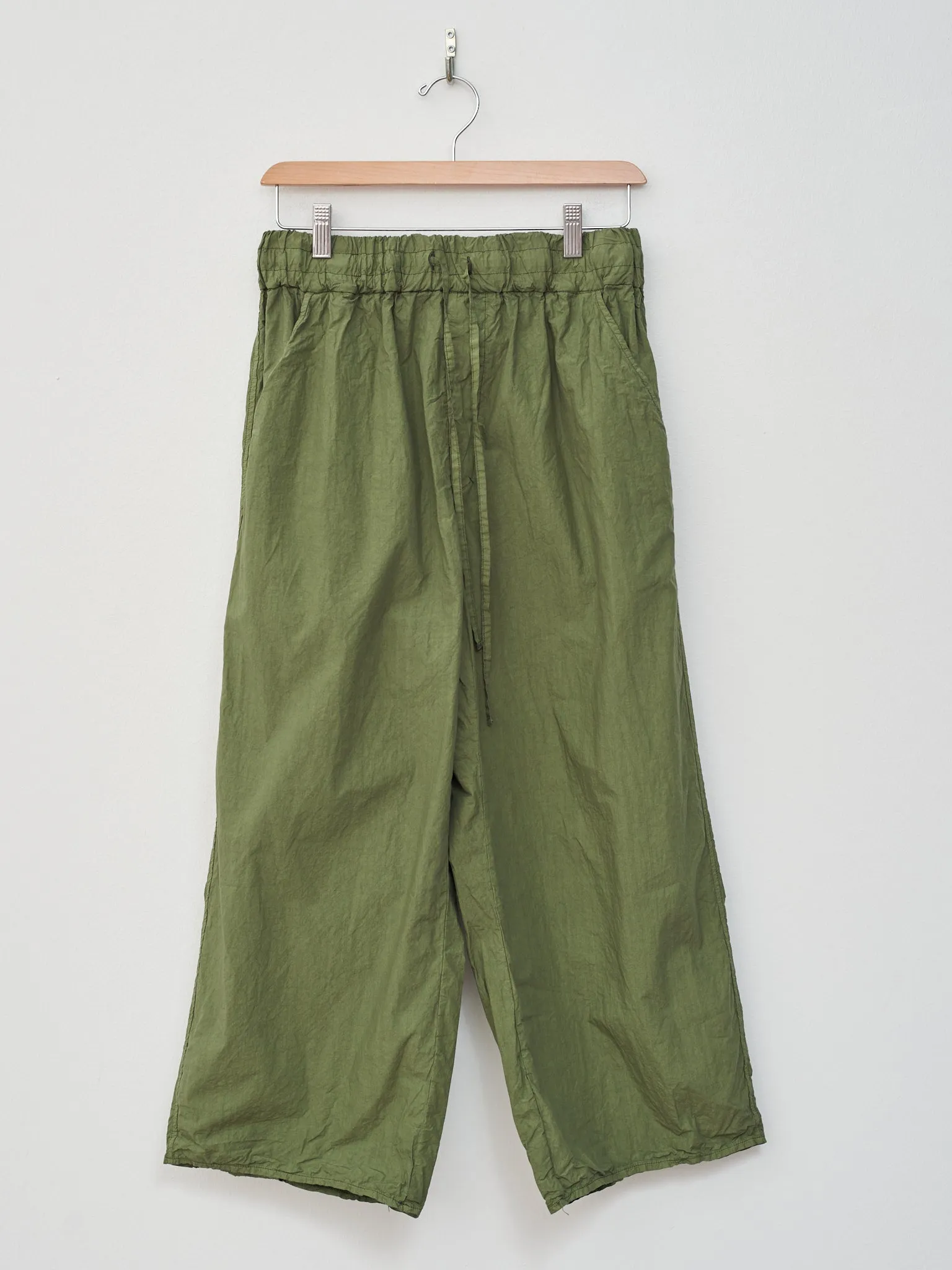 Wide & Short Trousers TC - Green Lawn sold by Namu Shop
