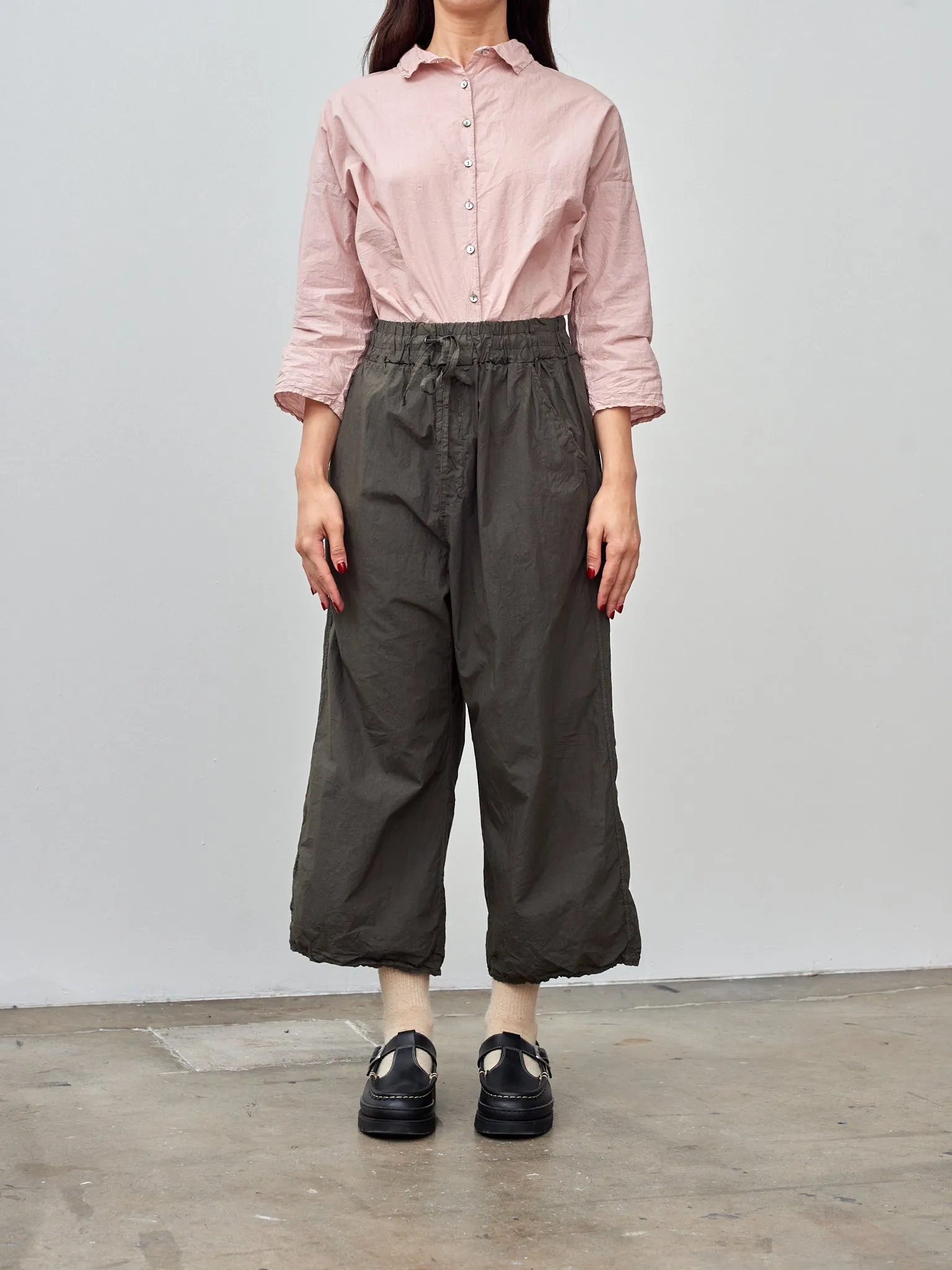 Wide & Short Trousers TC - Anthracite sold by Namu Shop product image thumbnail 2