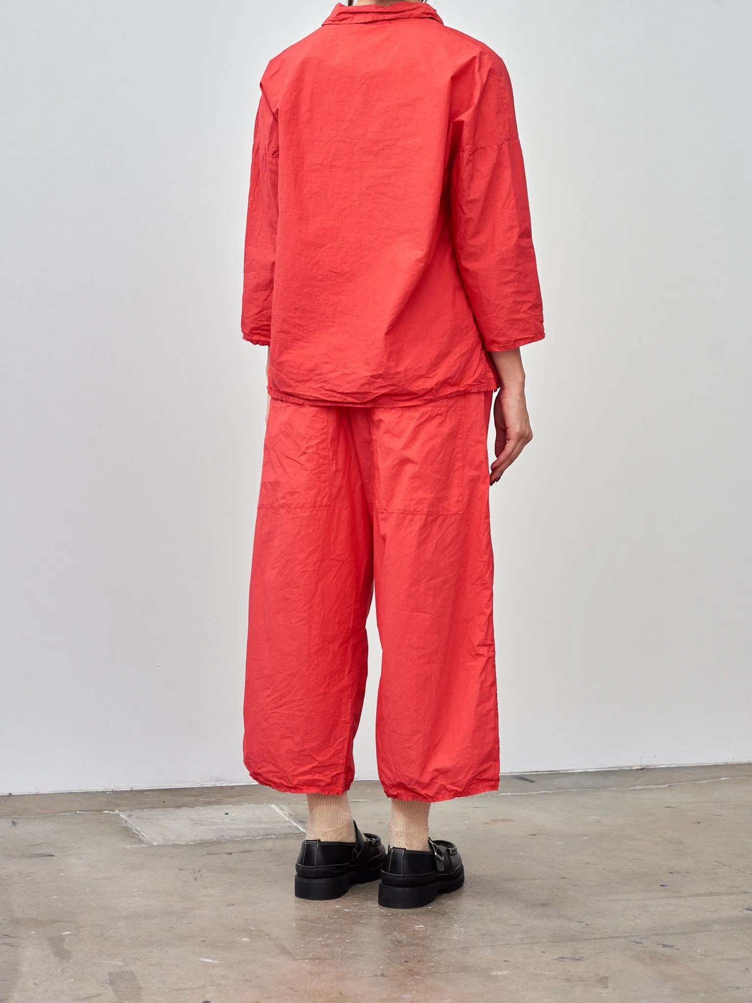 Short Collar Shirt TC - Poppy Red sold by Namu Shop product image thumbnail 4