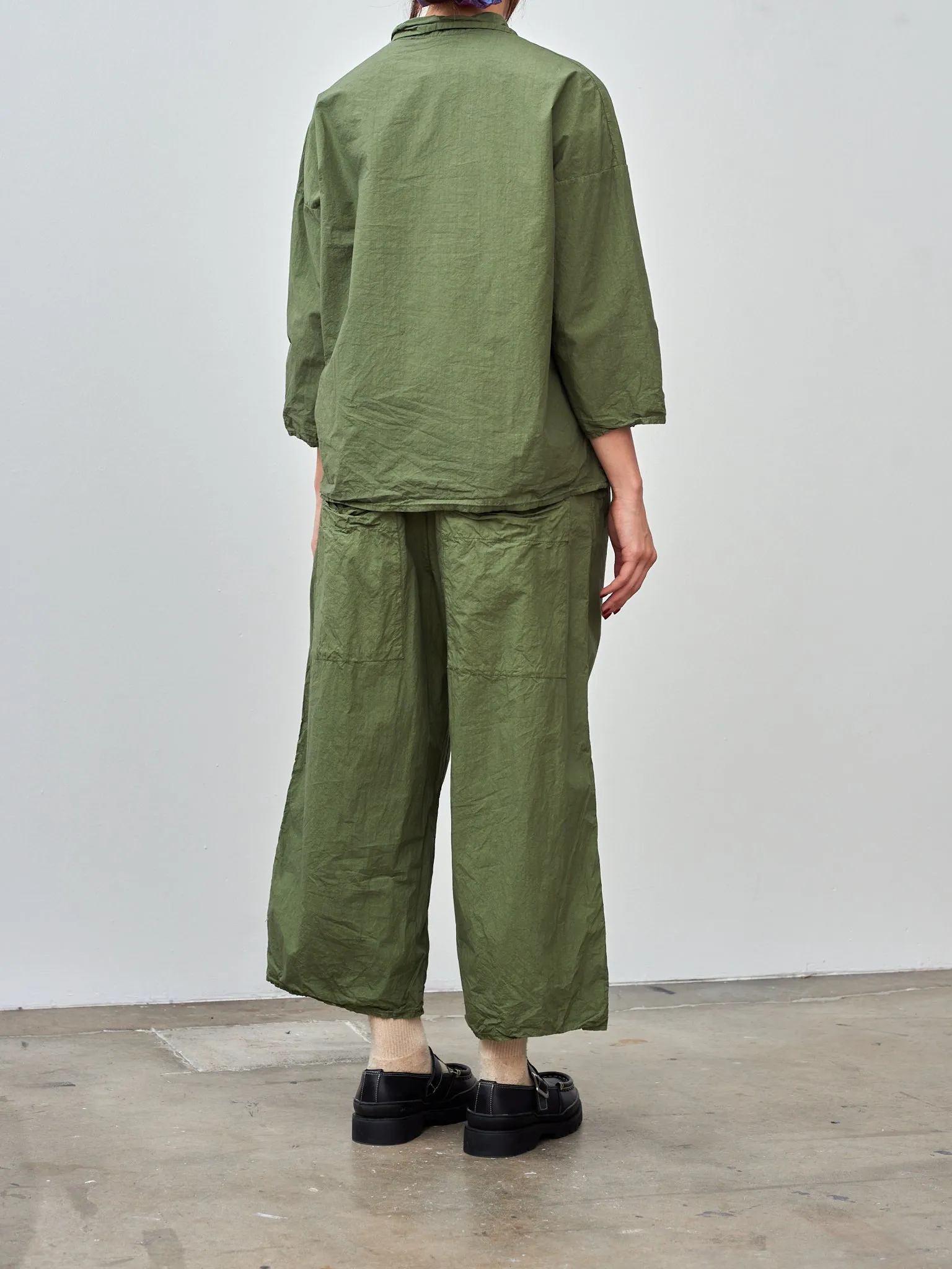 Short Collar Shirt TC - Green Lawn sold by Namu Shop product image thumbnail 3