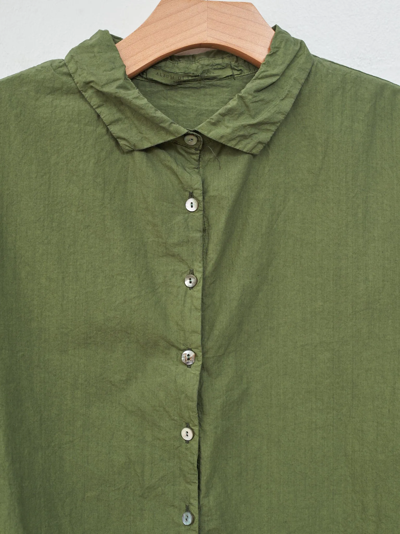 Short Collar Shirt TC - Green Lawn sold by Namu Shop product image thumbnail 4