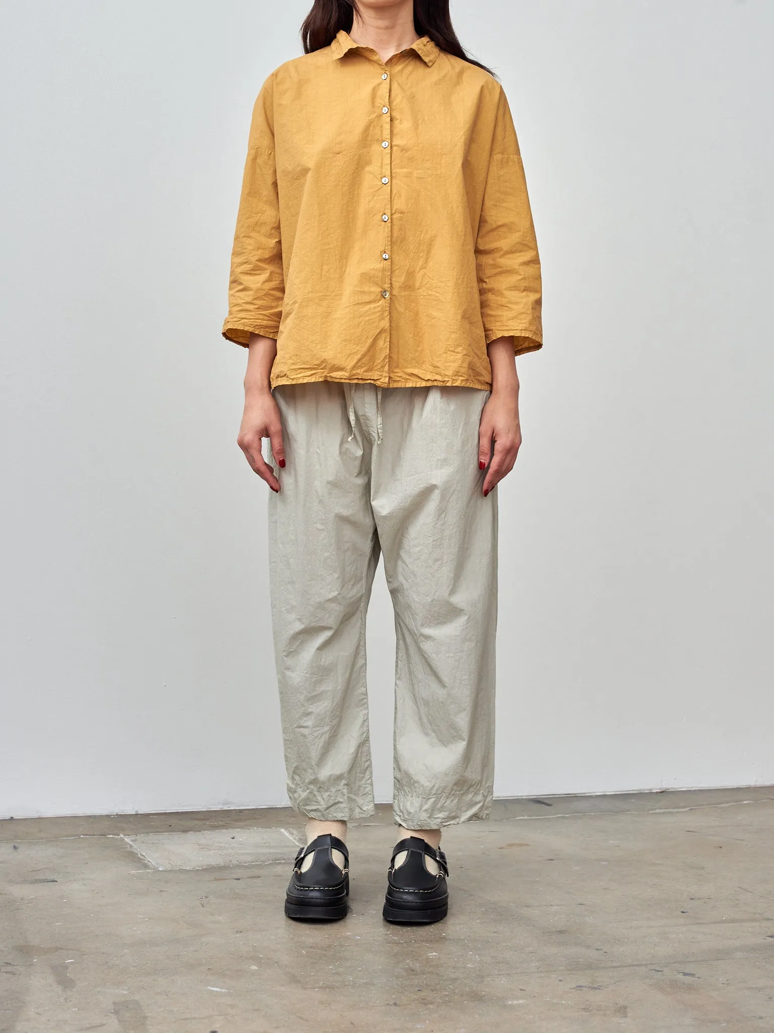 Short Collar Shirt TC - Sun Yellow sold by Namu Shop product image thumbnail 2