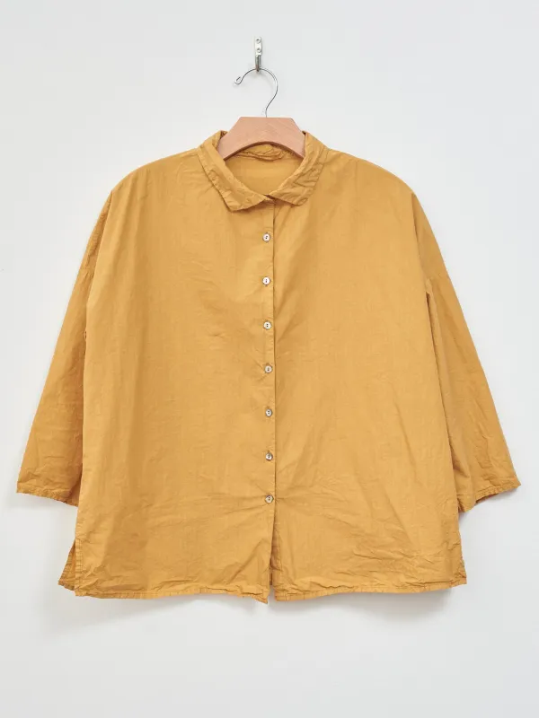 Short Collar Shirt TC - Sun Yellow sold by Namu Shop
