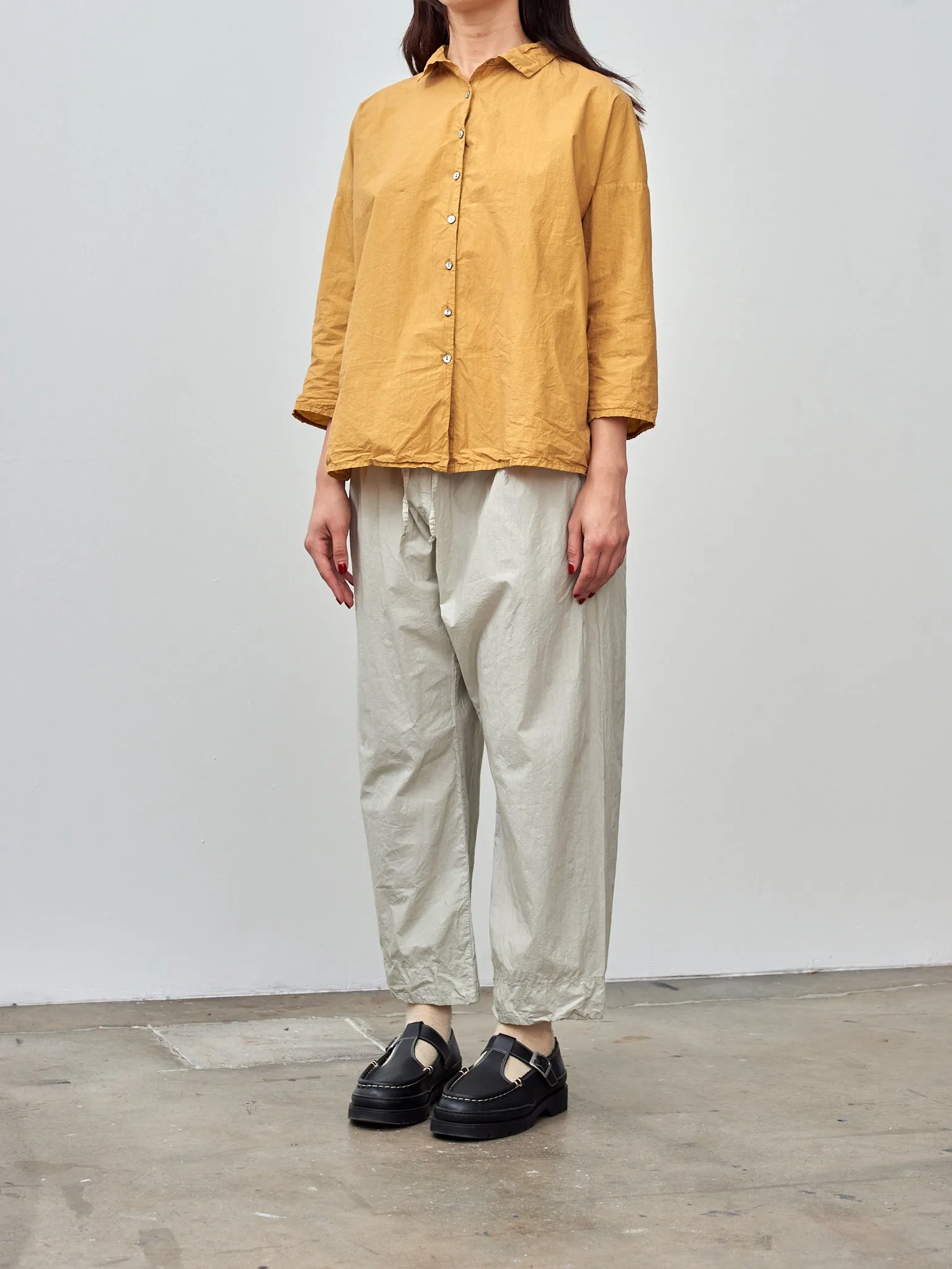 Short Collar Shirt TC - Sun Yellow sold by Namu Shop product image thumbnail 3