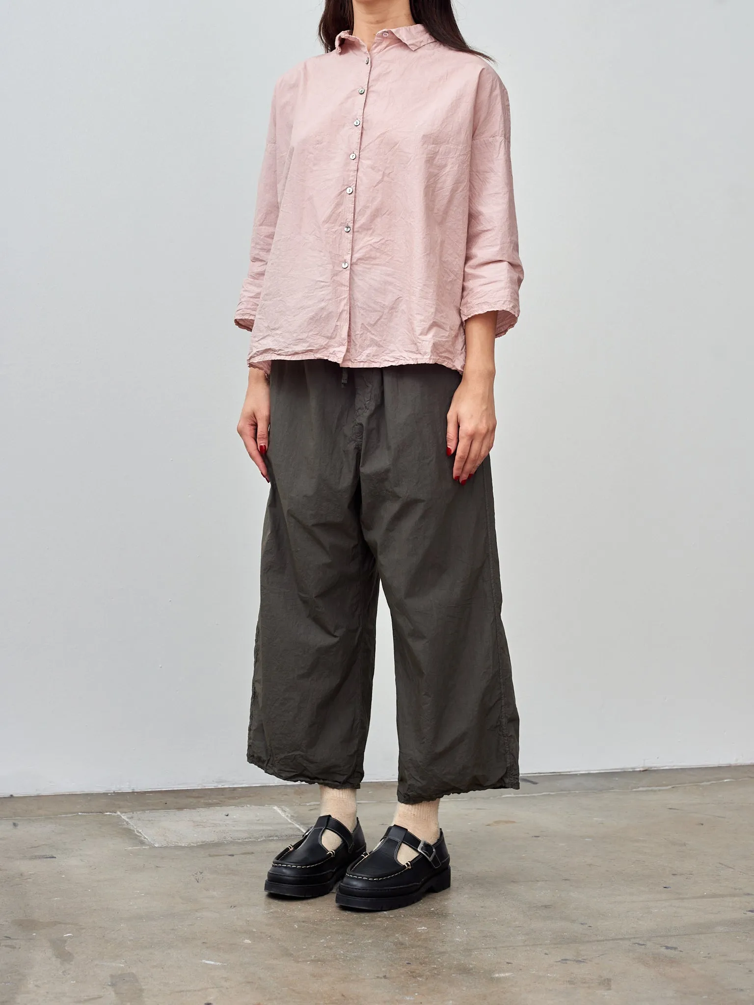 Short Collar Shirt TC - Petal Pink sold by Namu Shop product image thumbnail 3