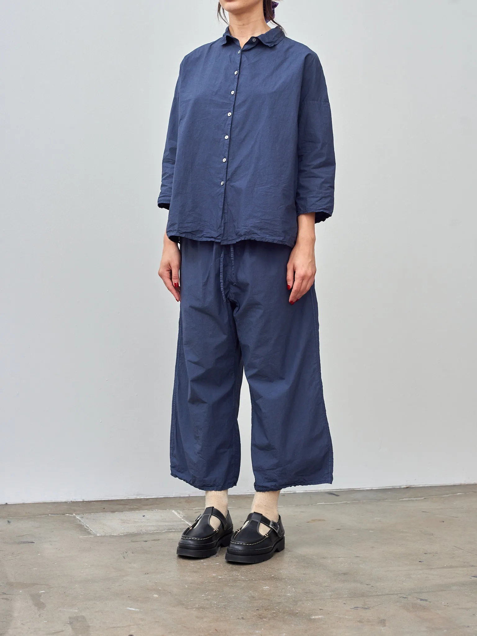 Short Collar Shirt TC - Navy sold by Namu Shop product image thumbnail 3