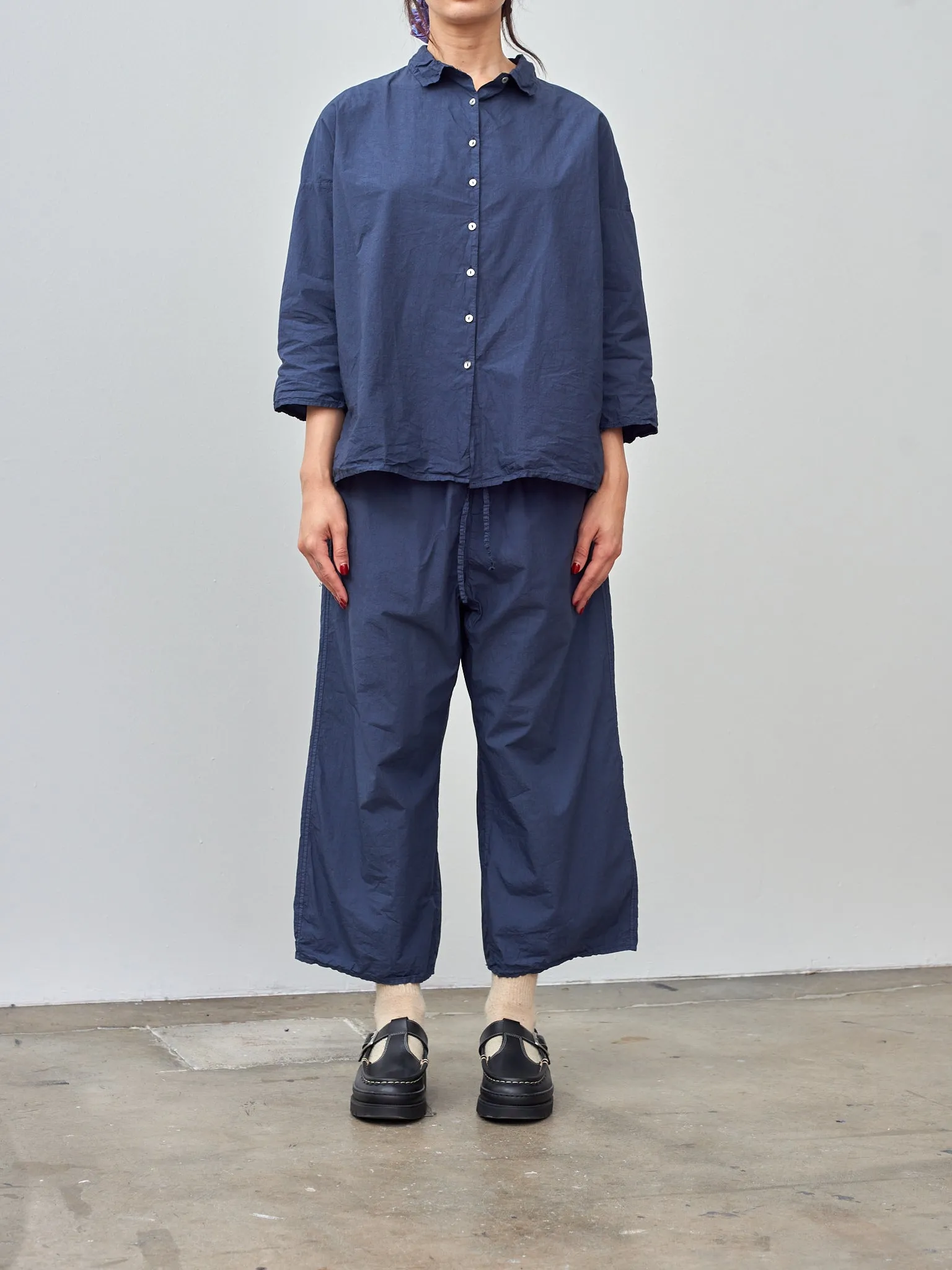 Short Collar Shirt TC - Navy sold by Namu Shop product image thumbnail 2