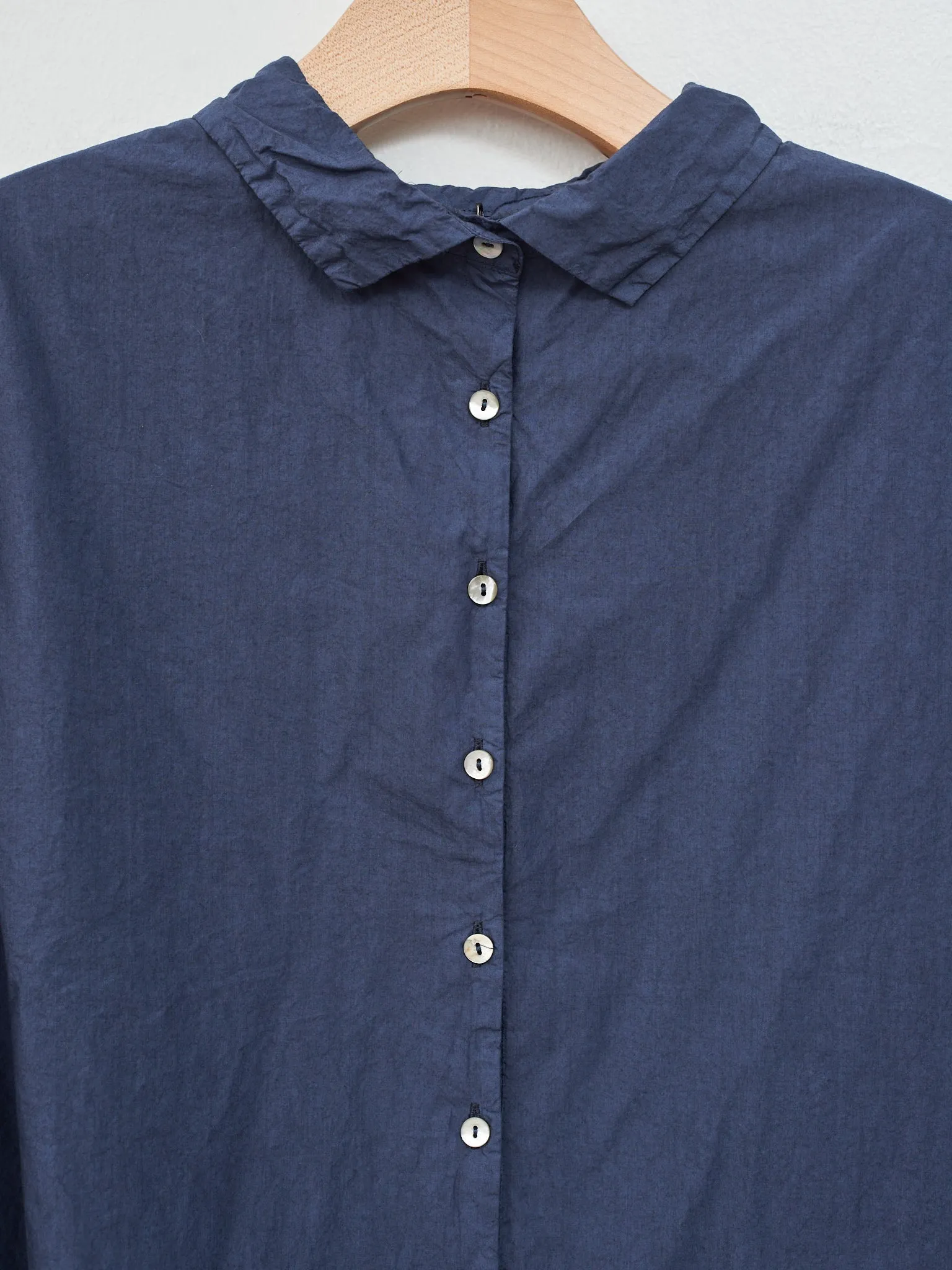 Short Collar Shirt TC - Navy sold by Namu Shop product image thumbnail 5