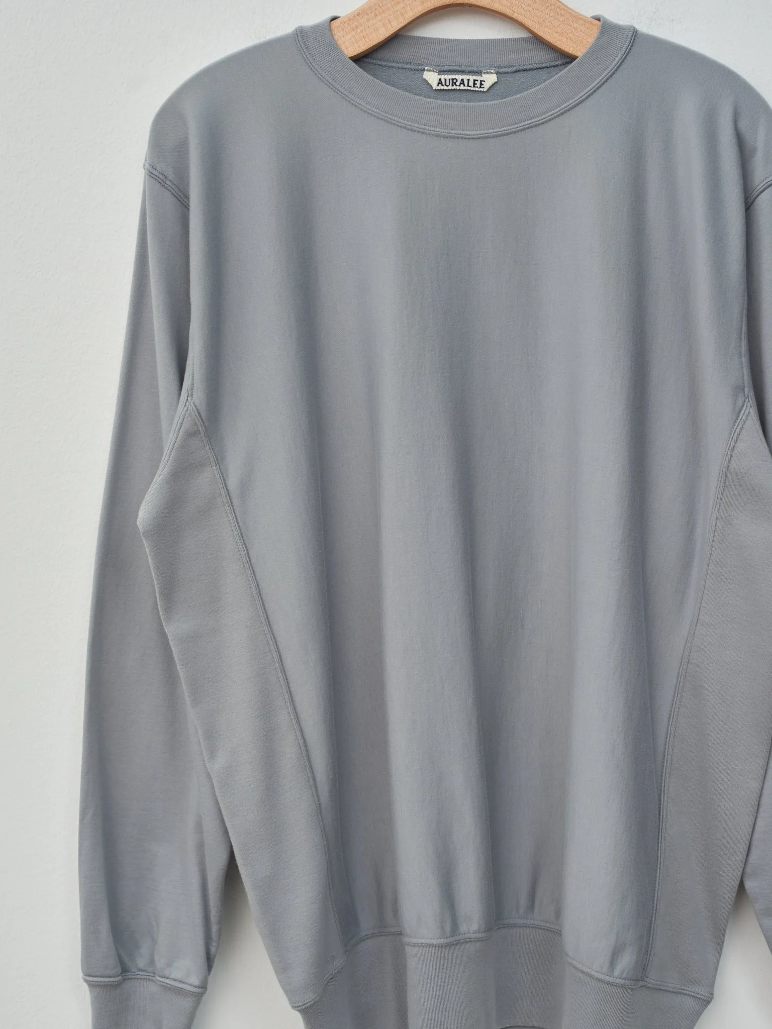 Elastic High Gauge Sweat Pullover - Blue Gray sold by Namu Shop product image thumbnail 5