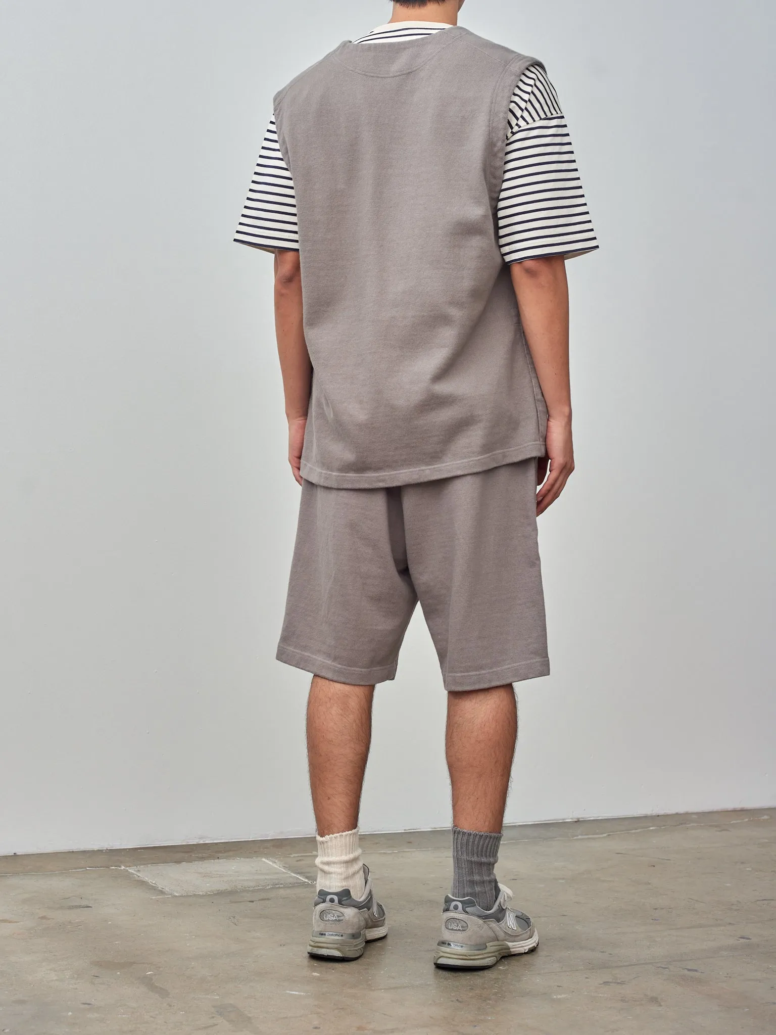 Soft Heavy Jersey Easy Big Shorts - Gray sold by Namu Shop product image thumbnail 5