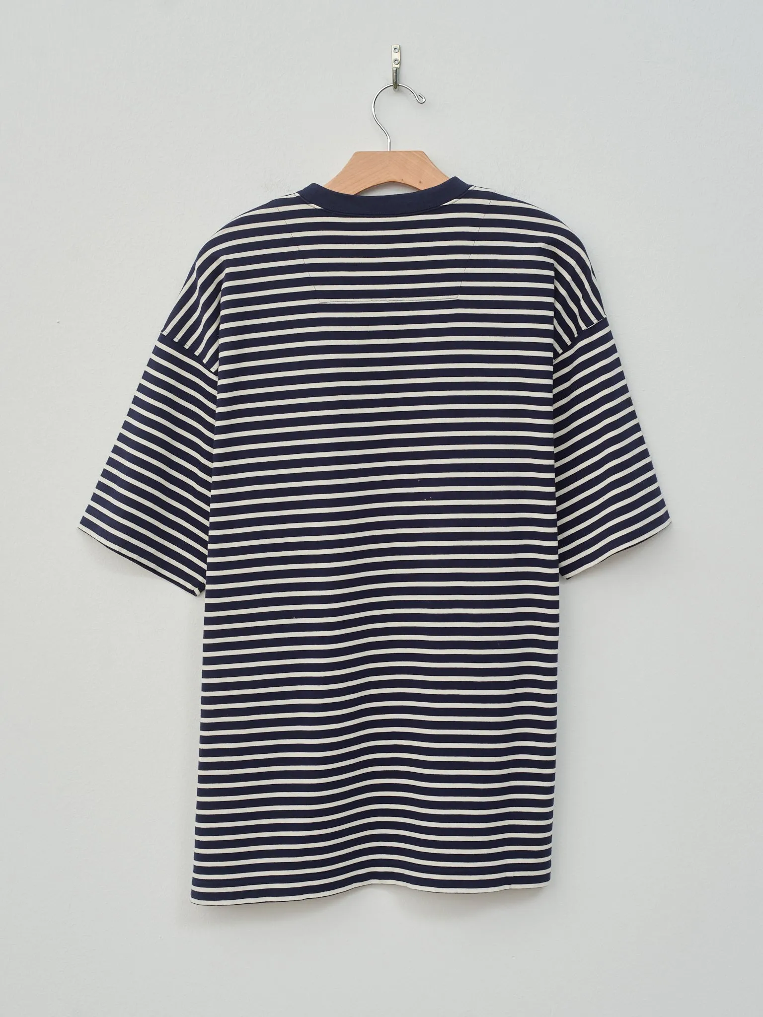 Horizontal Stripe Line T-Shirt - Navy sold by Namu Shop product image thumbnail 5