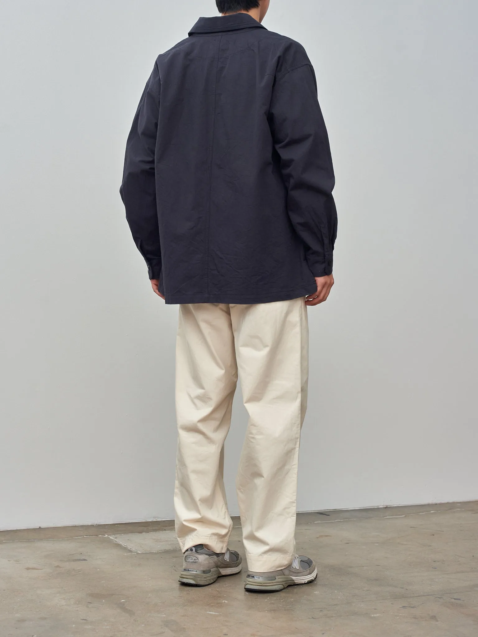 Cotton Slub D-Ring Belted Pants - Natural sold by Namu Shop product image thumbnail 4