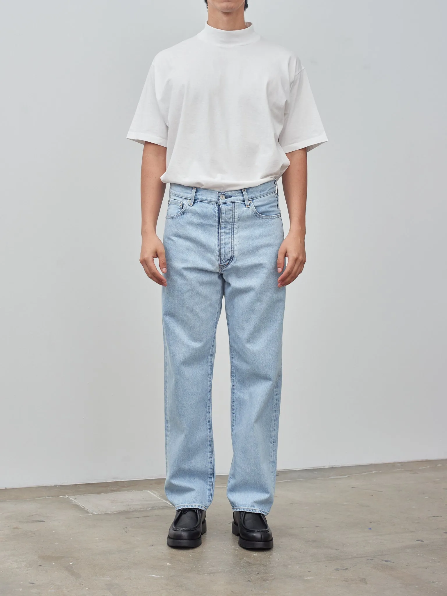 13.5oz Denim Straight Fade - Ice Indigo sold by Namu Shop product image thumbnail 3