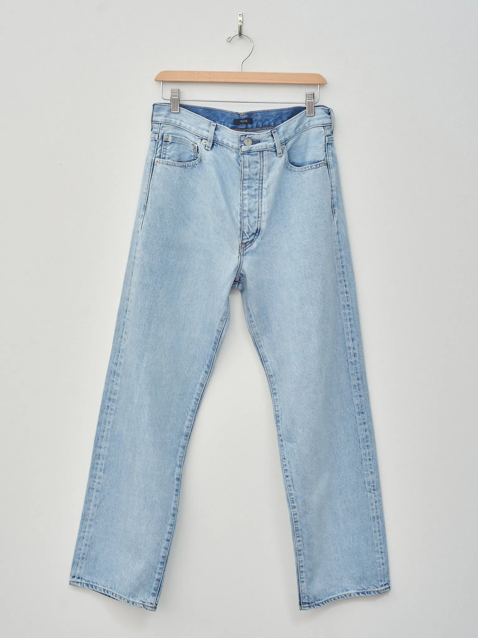 13.5oz Denim Straight Fade - Ice Indigo sold by Namu Shop