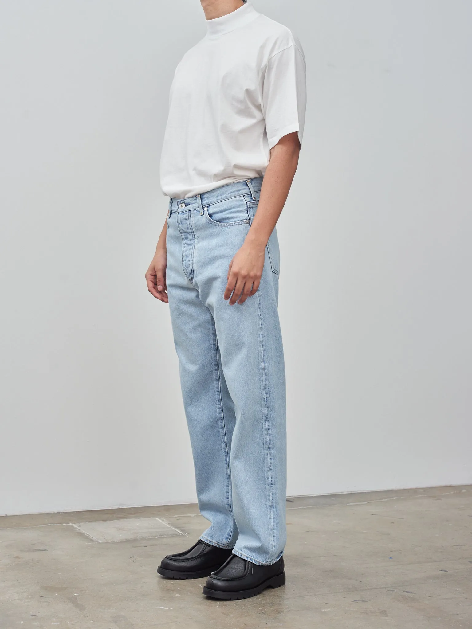 13.5oz Denim Straight Fade - Ice Indigo sold by Namu Shop product image thumbnail 4